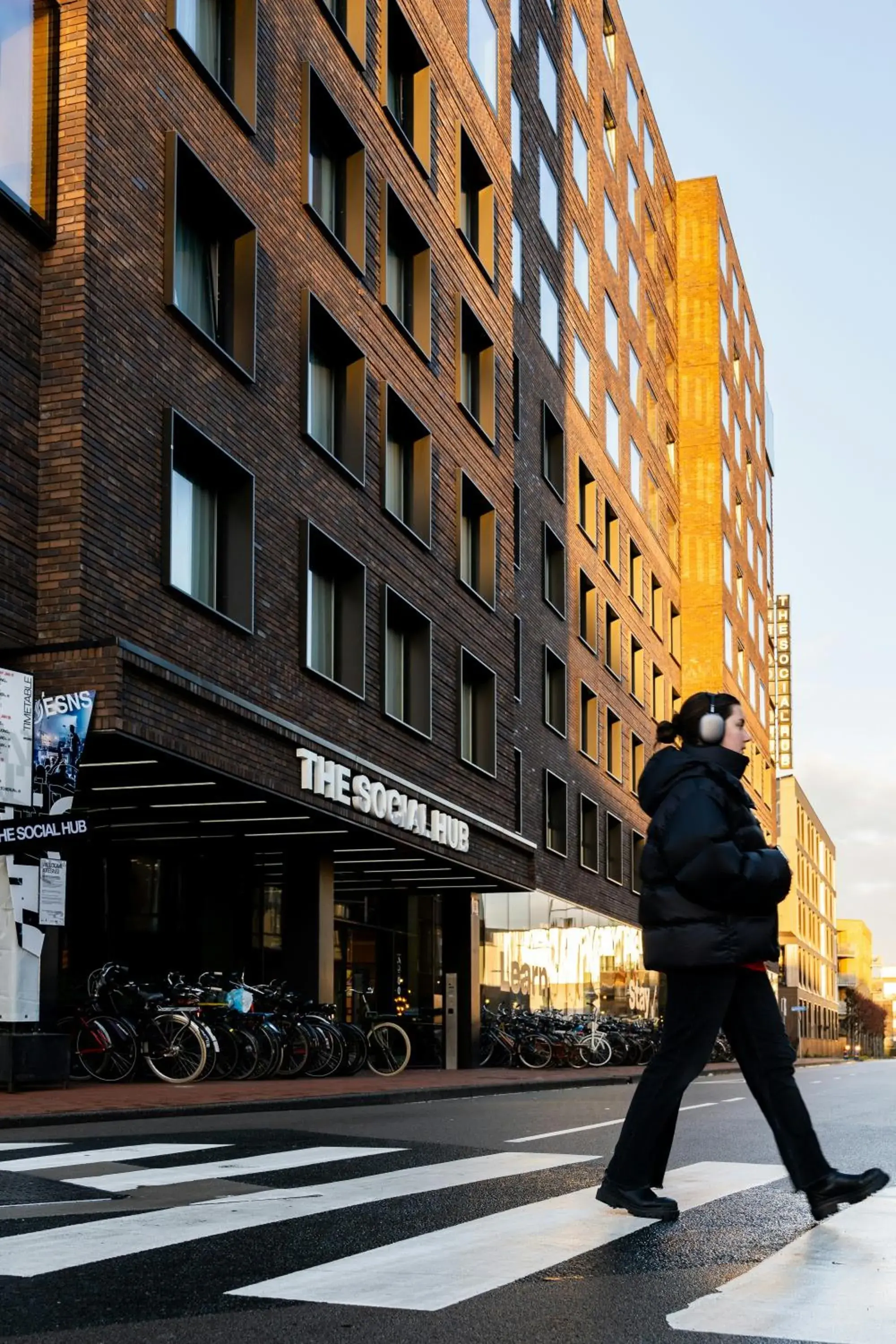 Property building in The Social Hub Groningen Property building in The Social Hub Groningen
