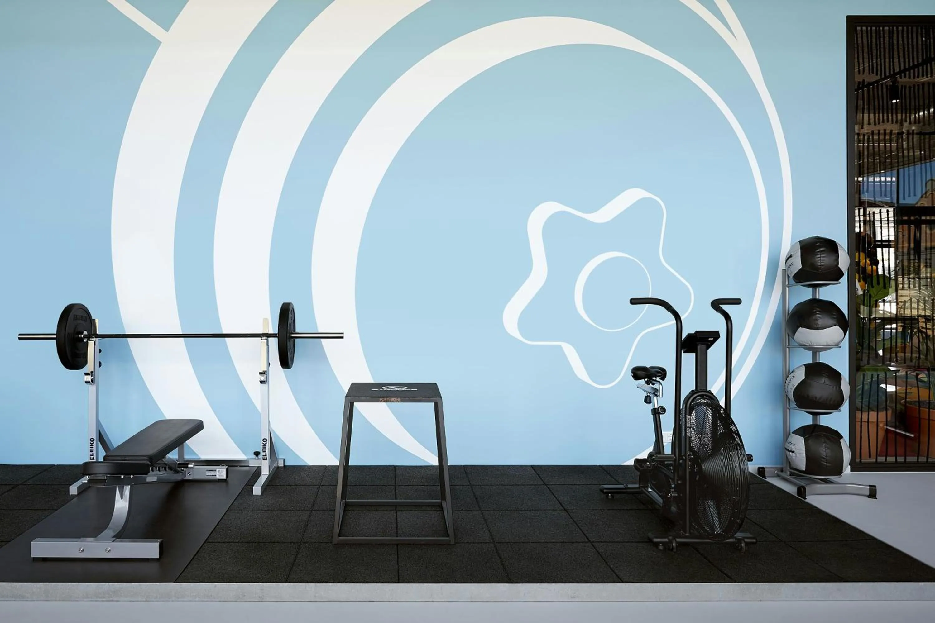 Fitness centre/facilities in The Social Hub Groningen