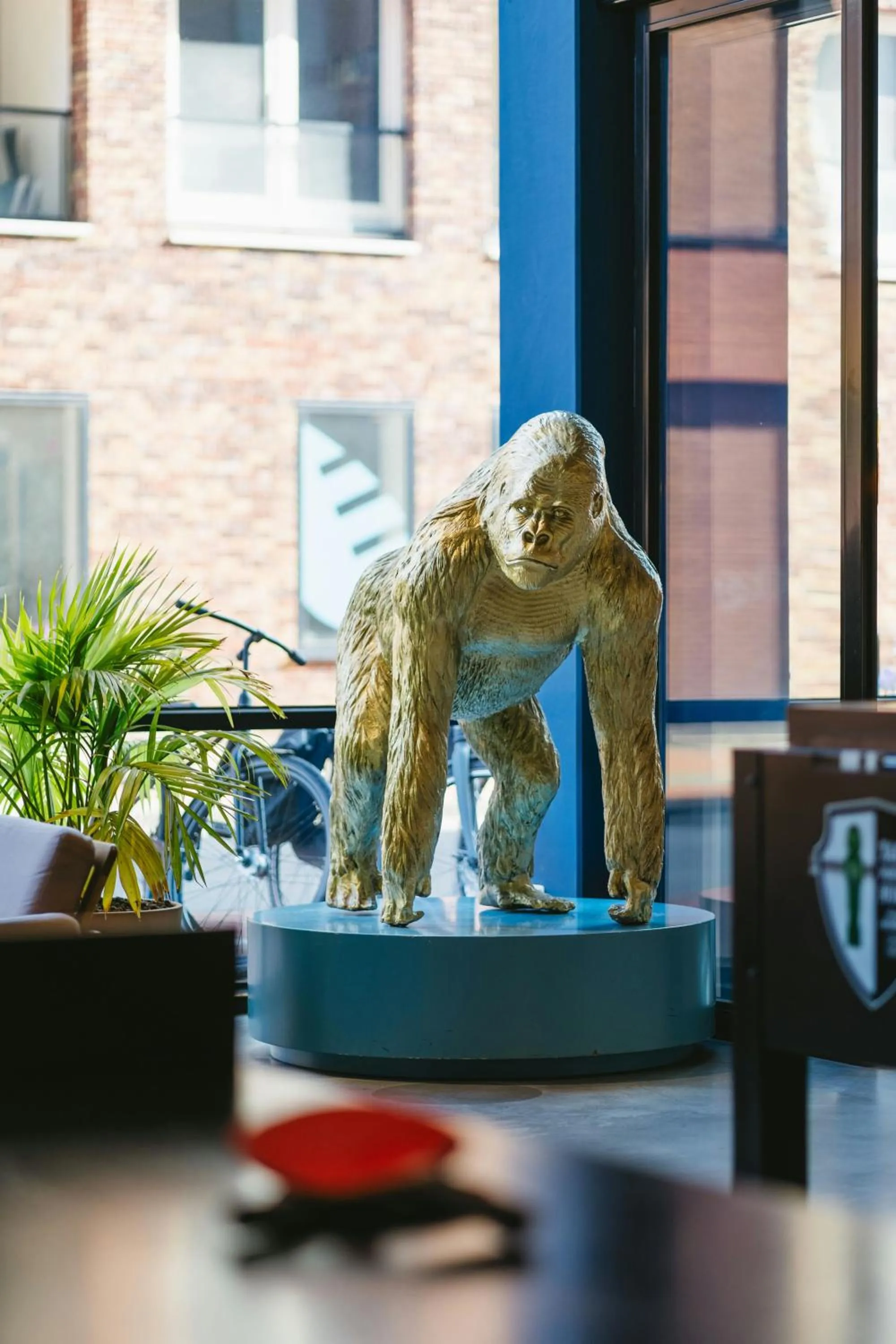 Lobby or reception in The Social Hub Groningen