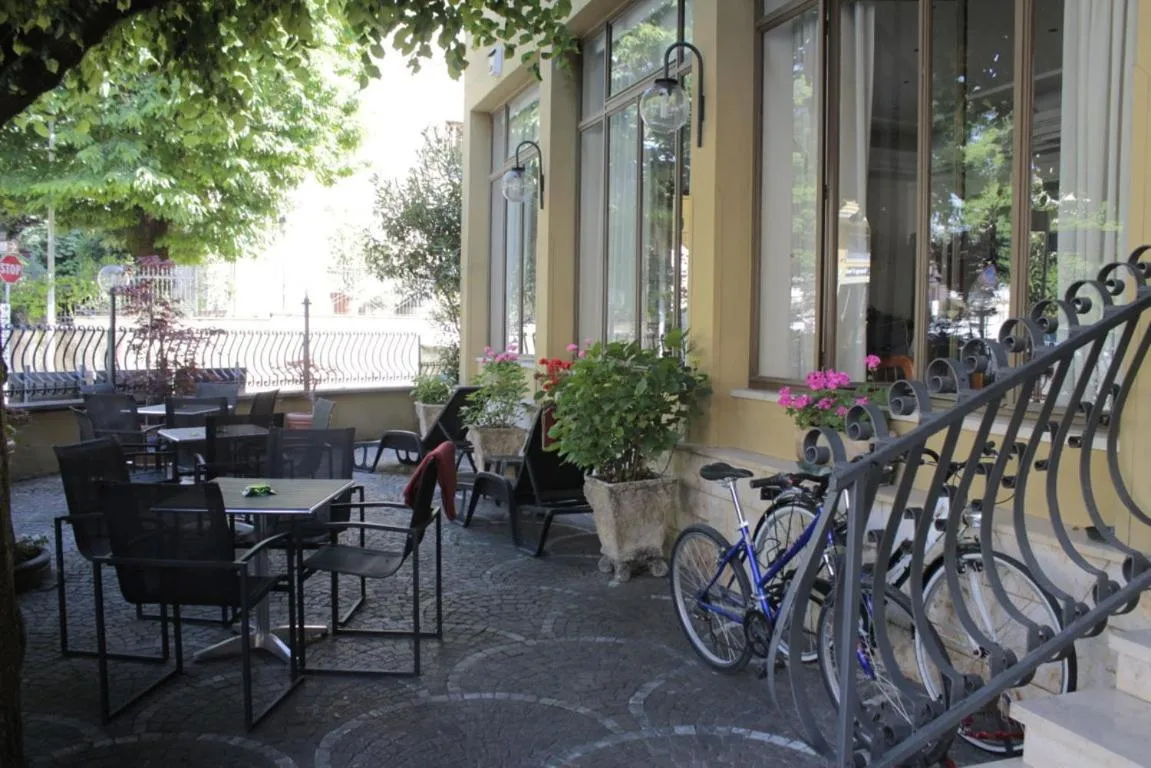 Patio in Hotel Delle Ortensie