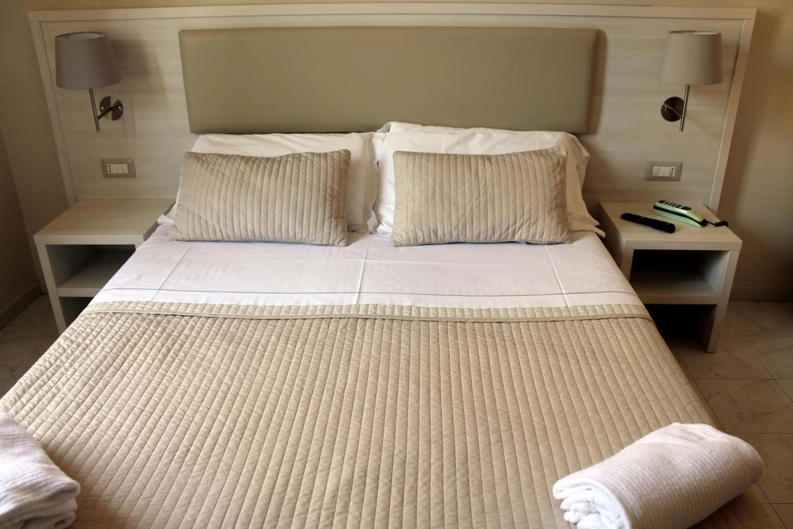 Bed in Hotel Delle Ortensie