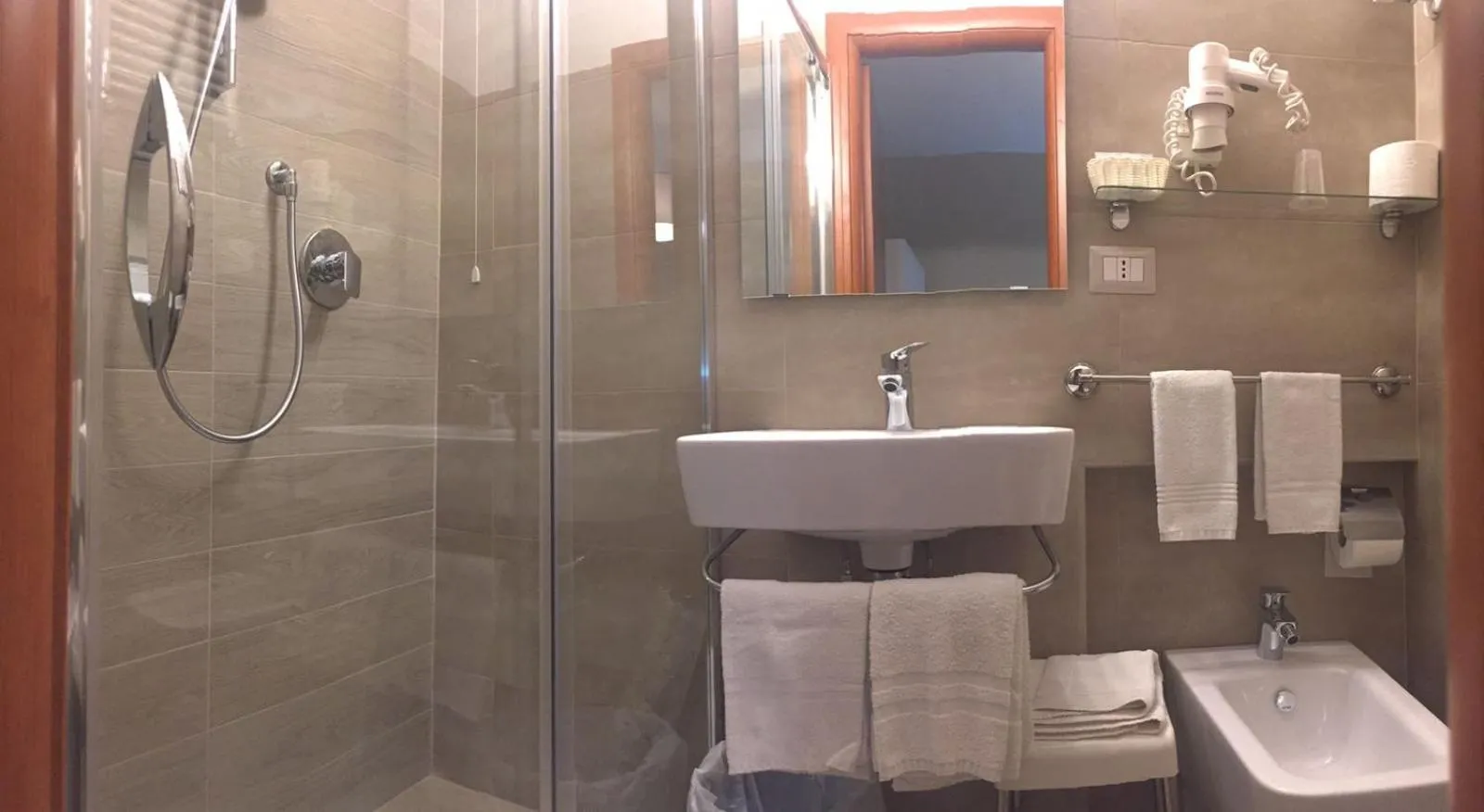 Bathroom in Hotel Delle Ortensie