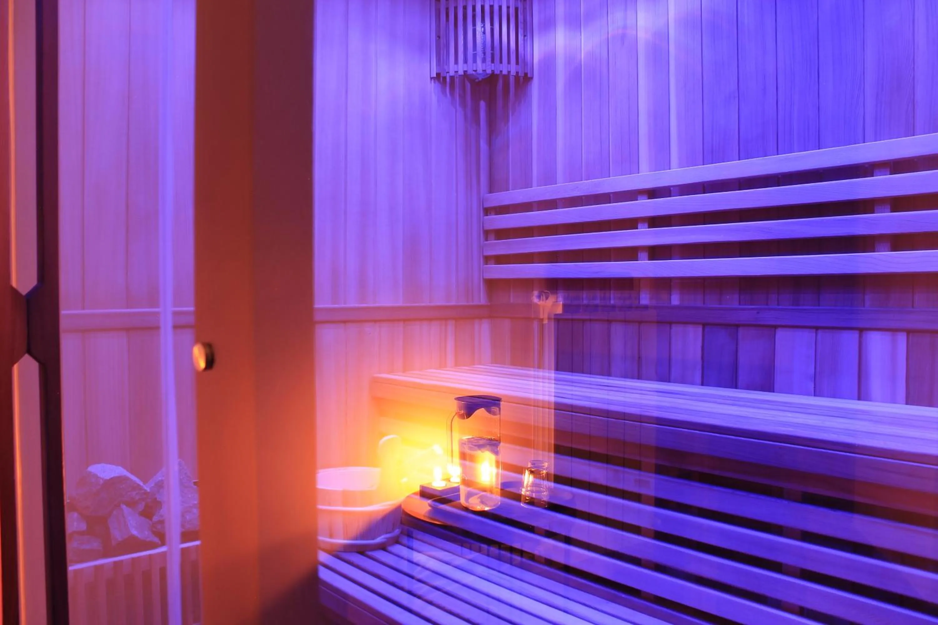 Sauna in Hotel Delle Ortensie