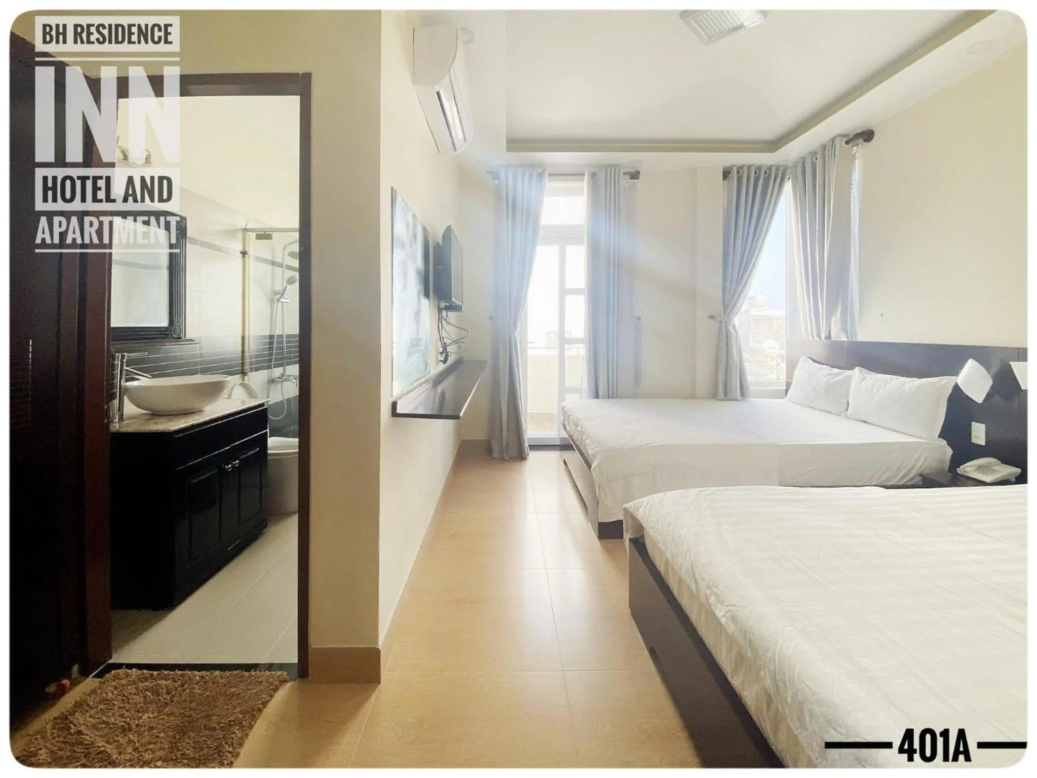 Bed in BH Residence Inn Hotel & Apartment