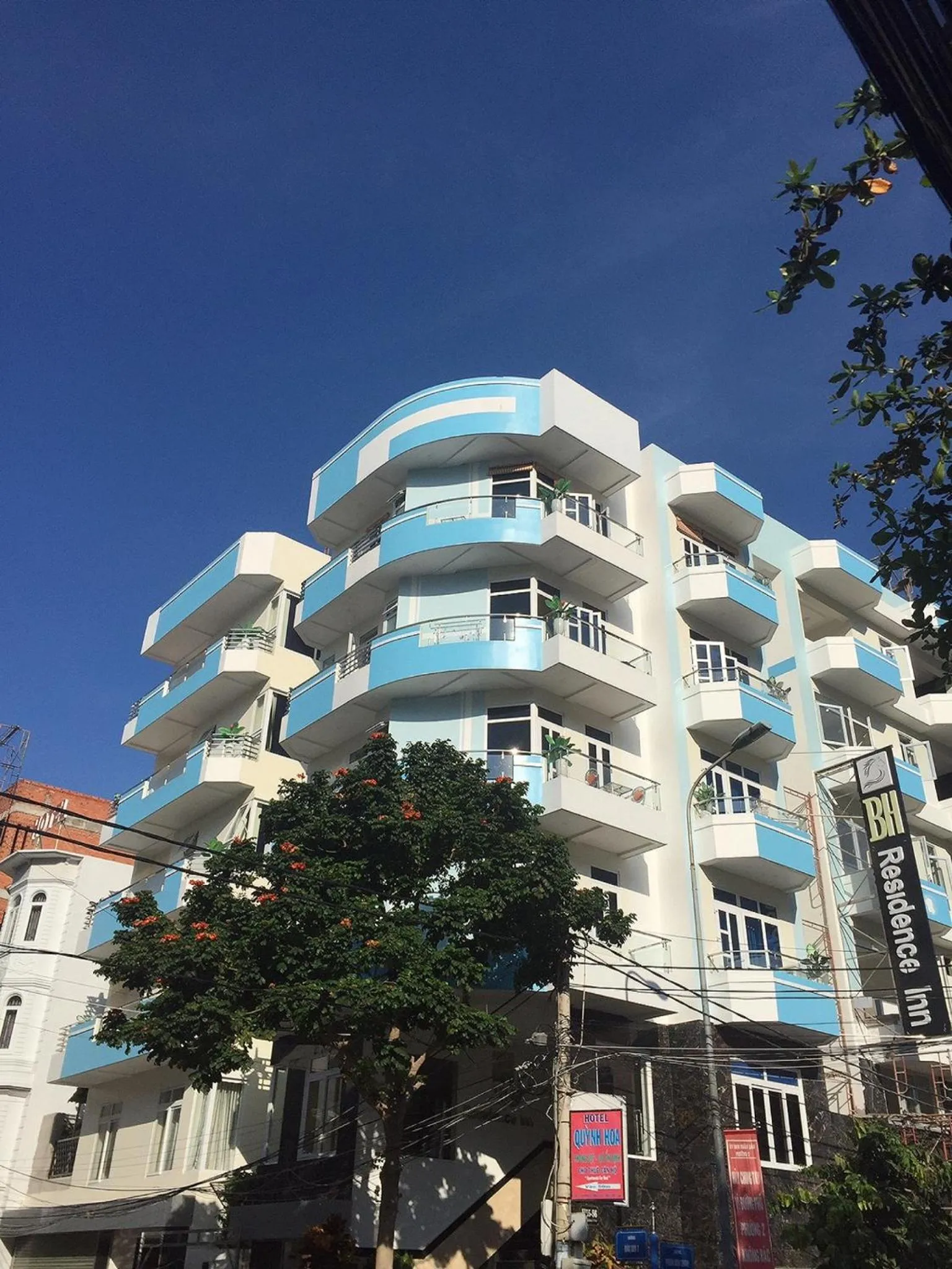 Facade/entrance in BH Residence Inn Hotel & Apartment