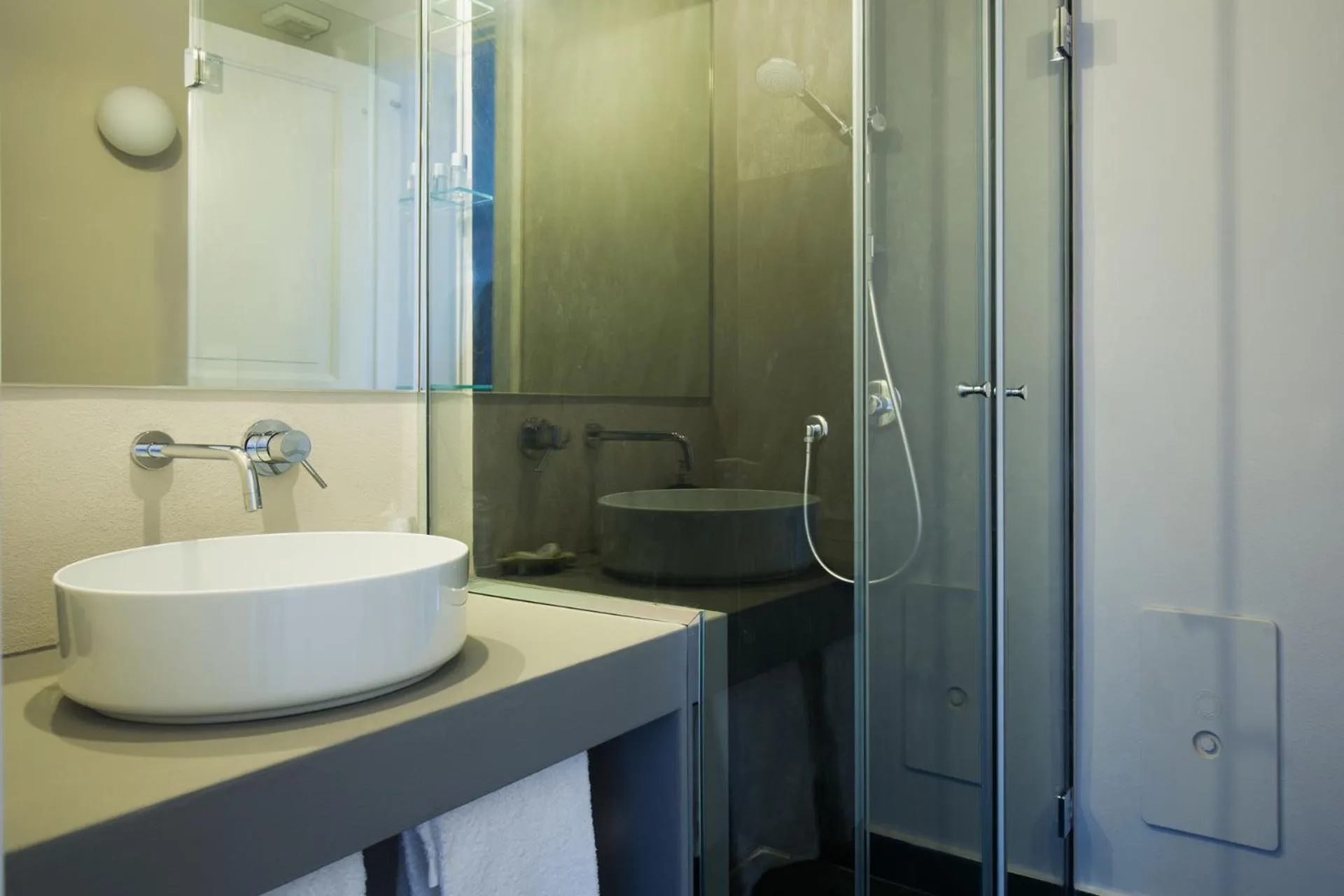 Shower in B&B Palazzo Mirelli