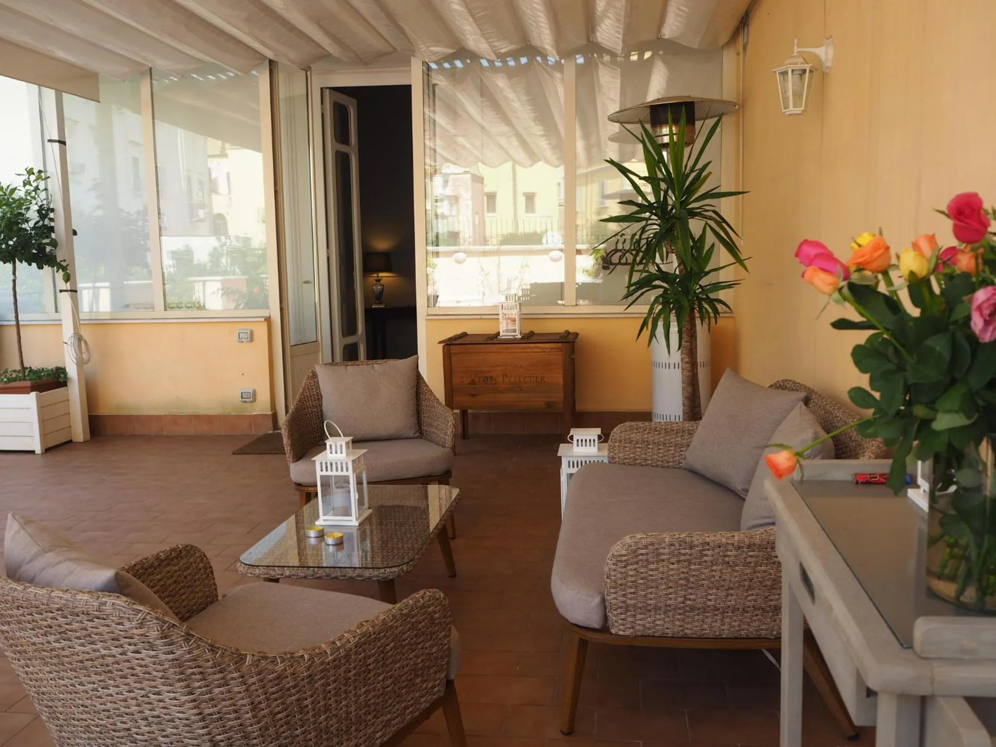 Balcony/Terrace in B&B Palazzo Mirelli