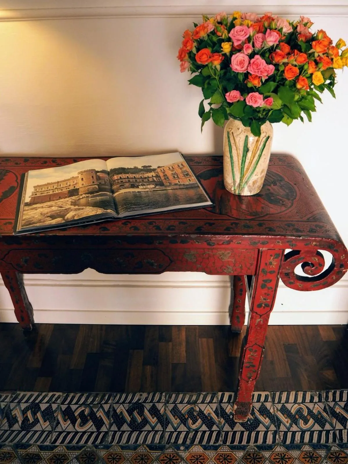 Decorative detail in B&B Palazzo Mirelli