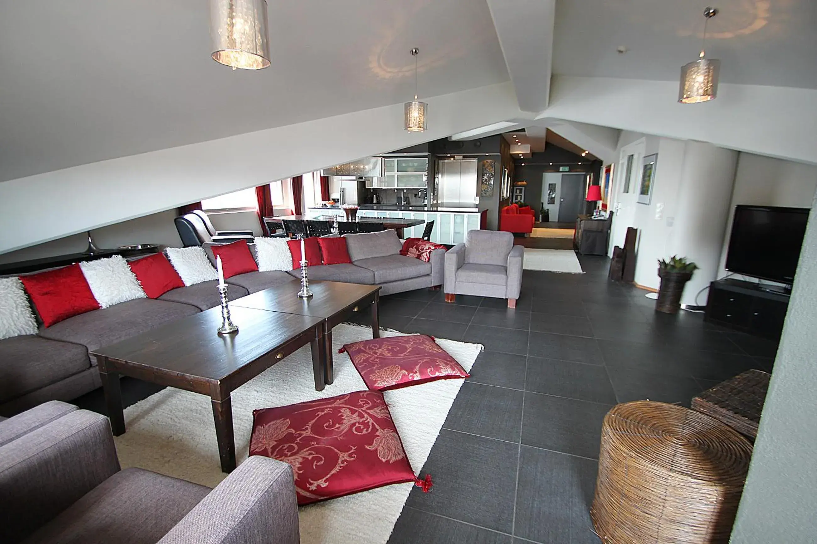 Living room in Hotel Hullu Poro Living room in Hotel Hullu Poro