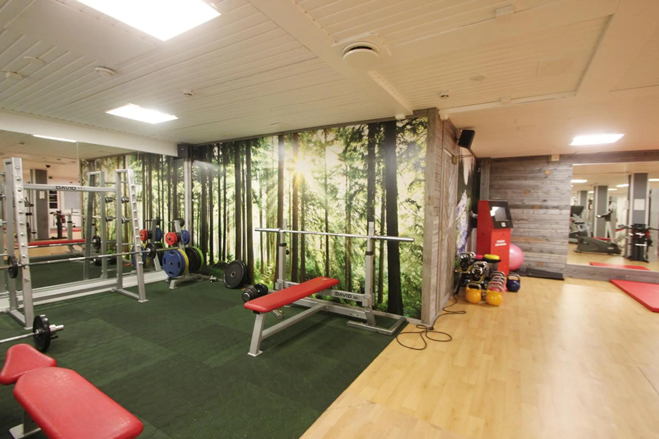 Fitness centre/facilities in Hotel Hullu Poro