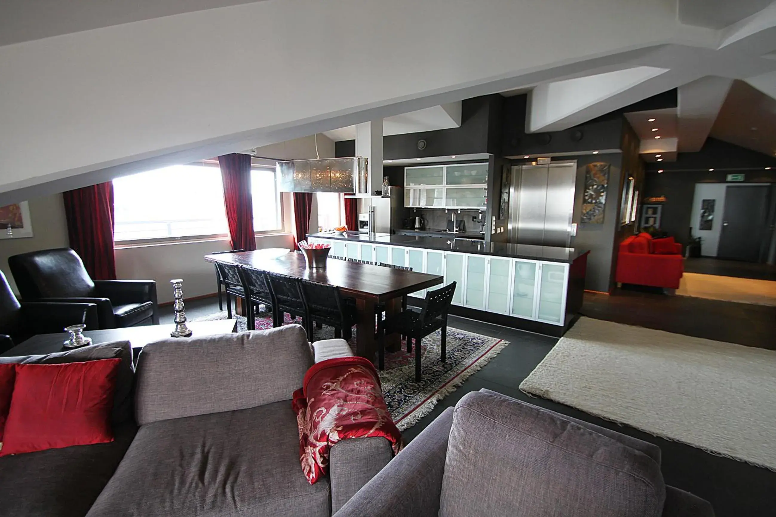 Living room in Hotel Hullu Poro Living room in Hotel Hullu Poro