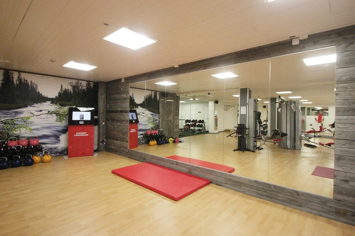Fitness centre/facilities in Hotel Hullu Poro