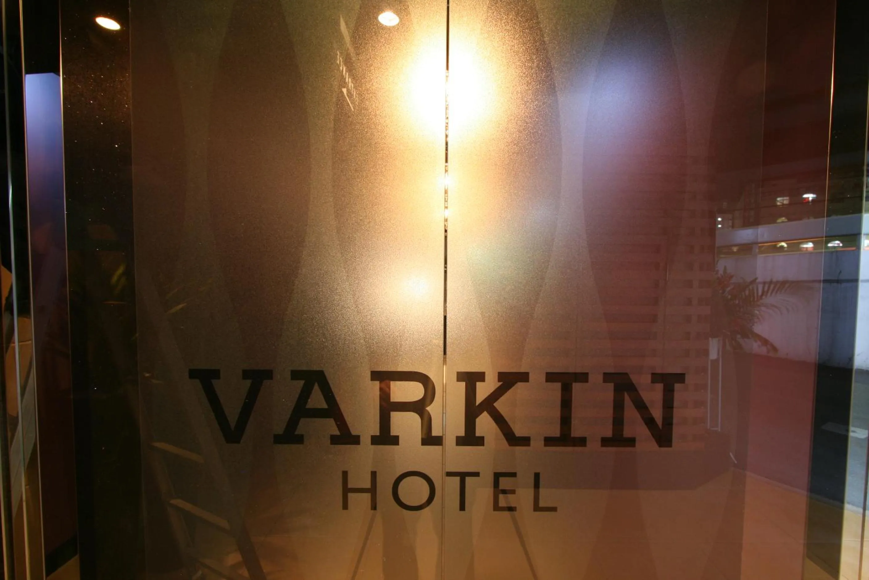Property logo or sign in Hotel VARKIN