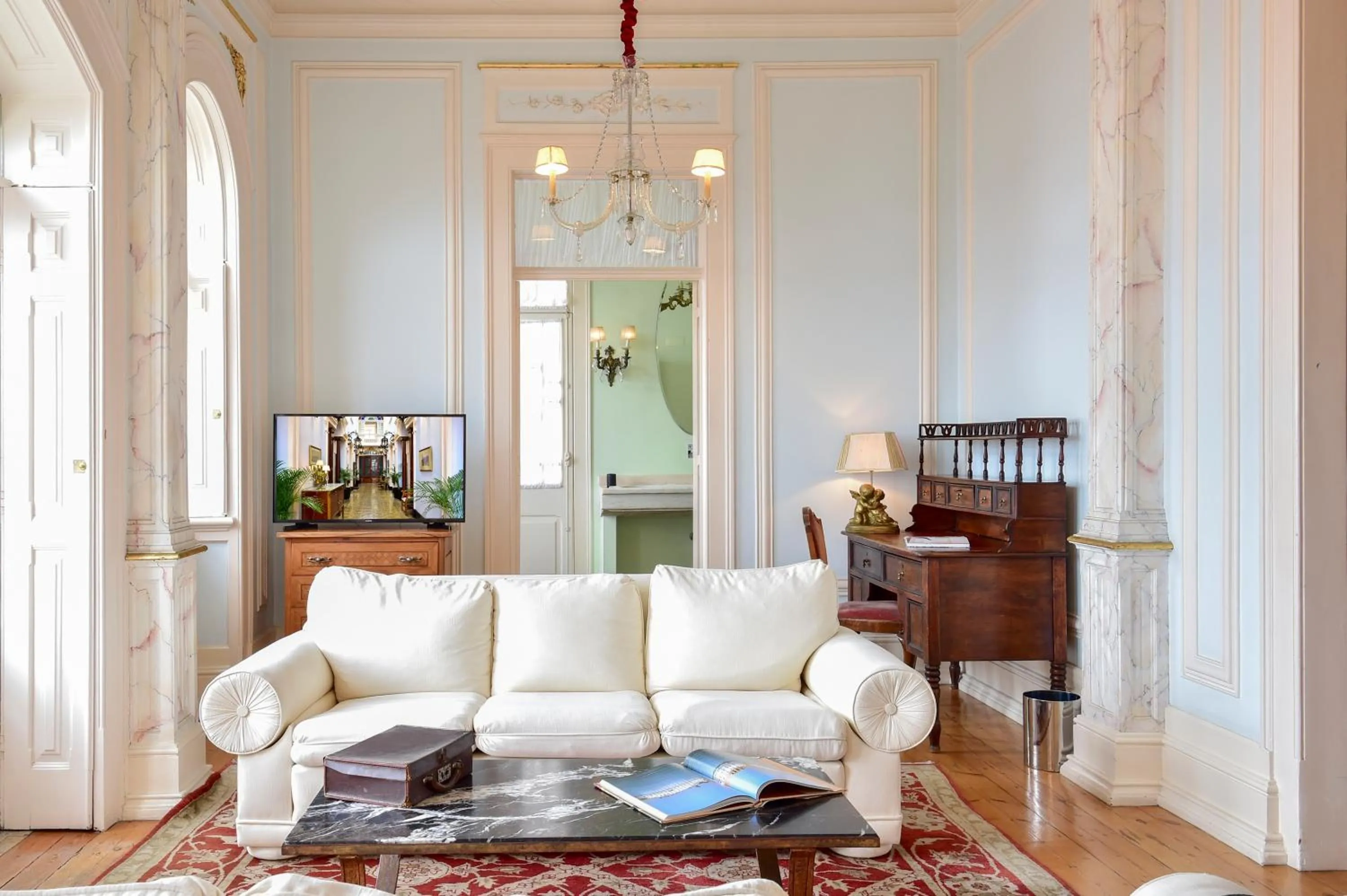 Living room in Palacete Chafariz Del Rei - by Unlock Hotels