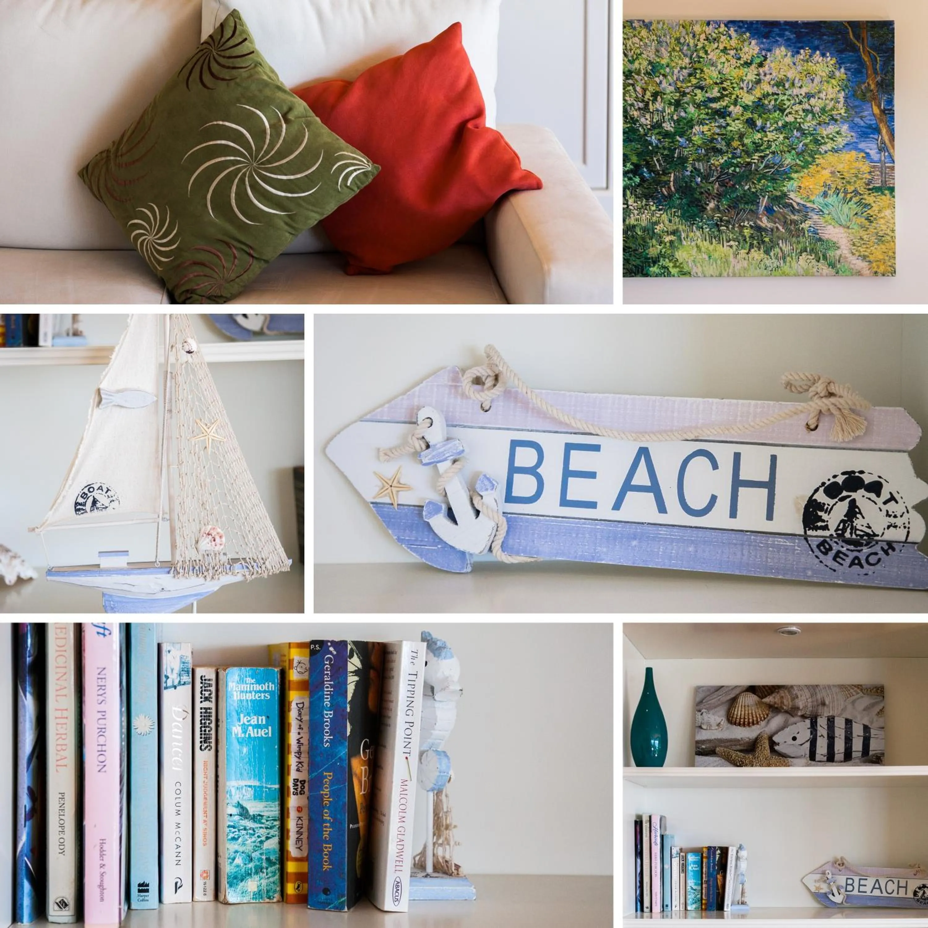 Decorative detail in The Point Coolum