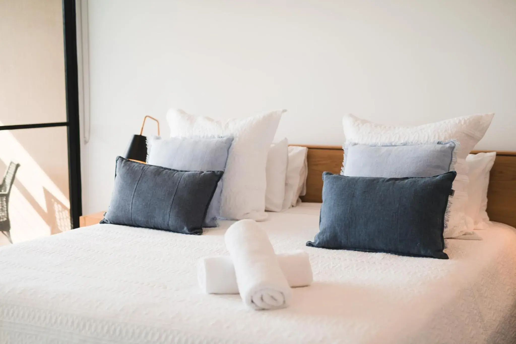 Decorative detail, Bed in The Point Coolum Decorative detail, Bed in The Point Coolum