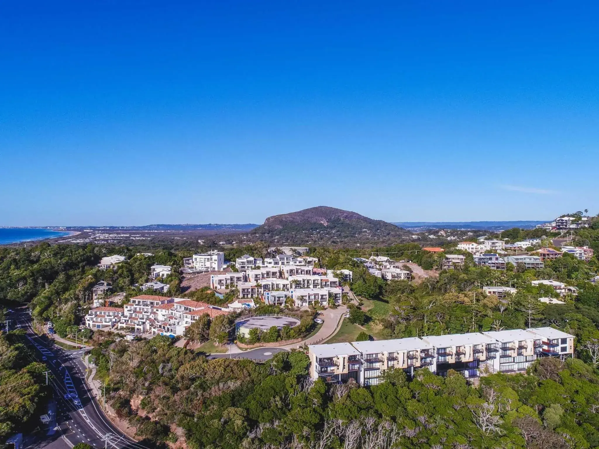 Bird's eye view in The Point Coolum Bird's eye view in The Point Coolum