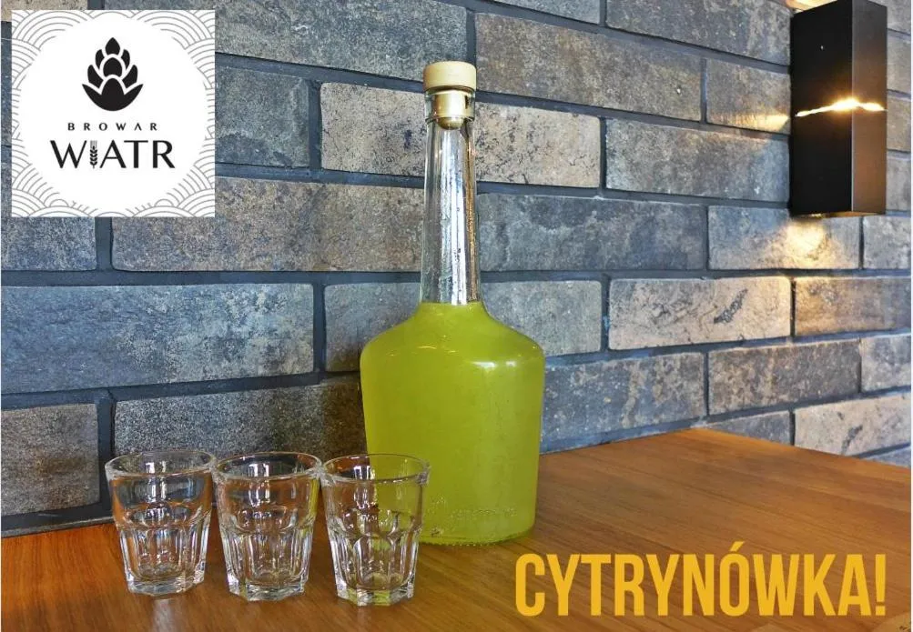 Alcoholic drinks in Hotel Browar Wiatr