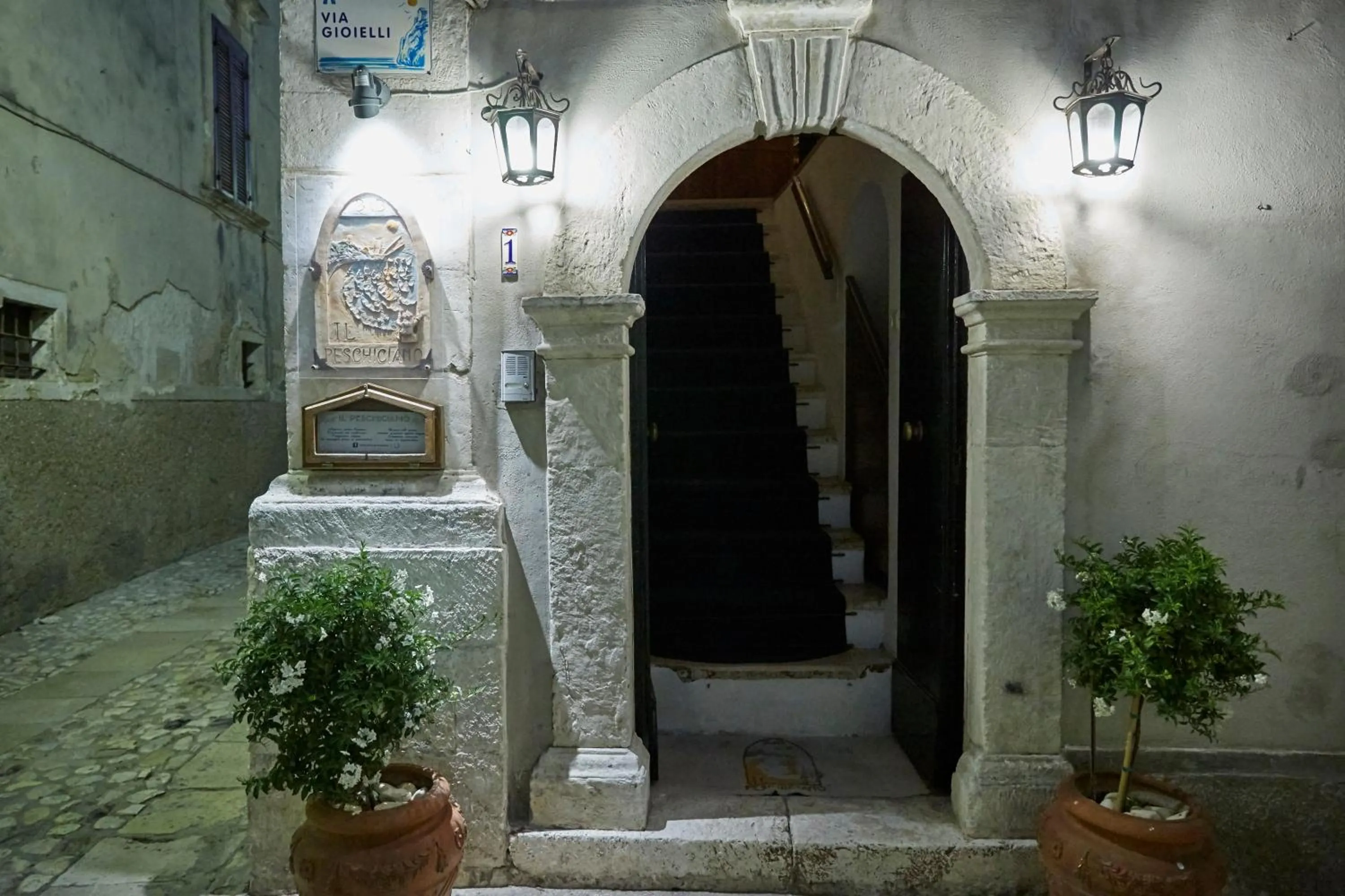 Facade/entrance in Il Peschiciano