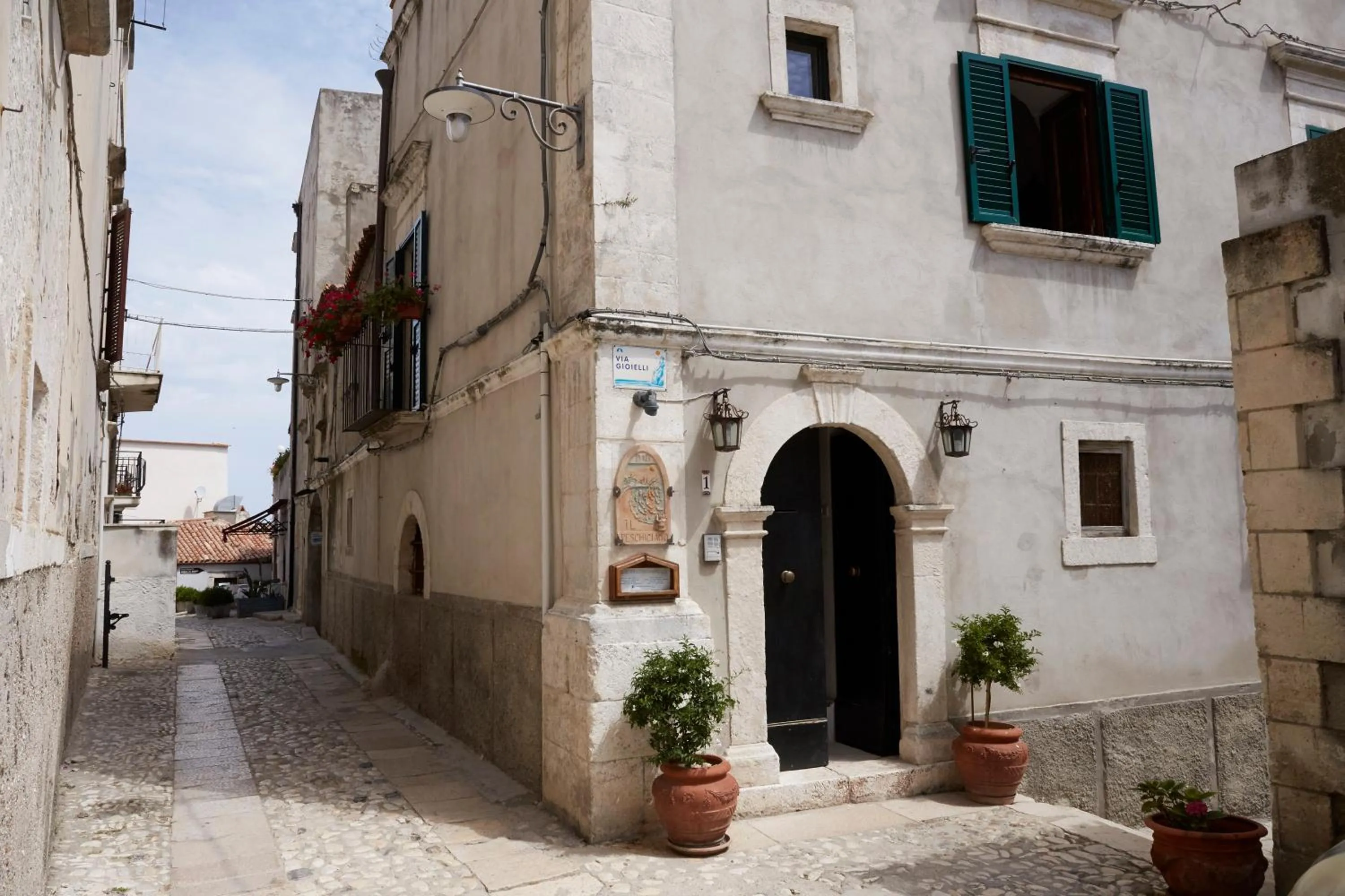 Facade/entrance in Il Peschiciano