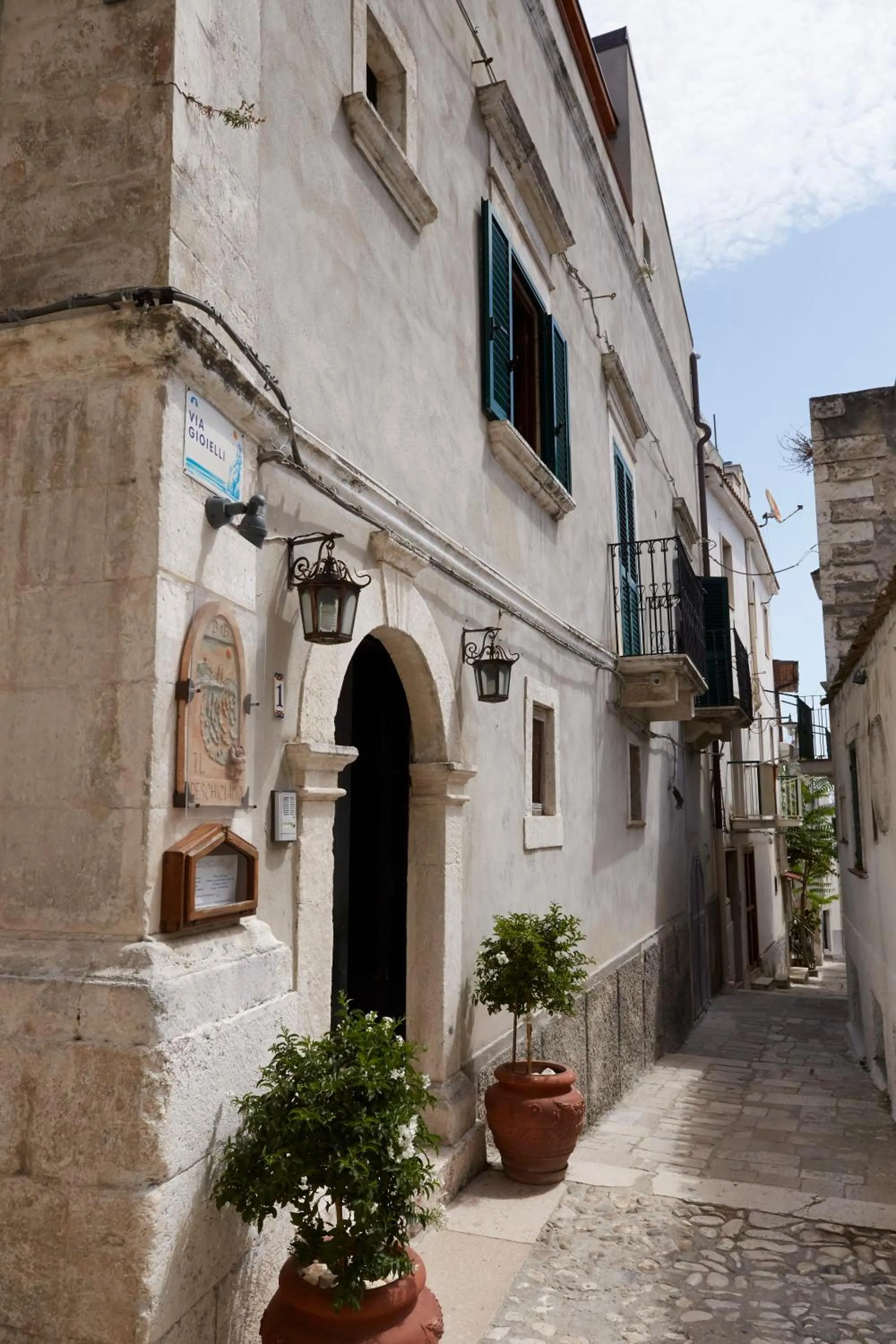 Facade/entrance in Il Peschiciano