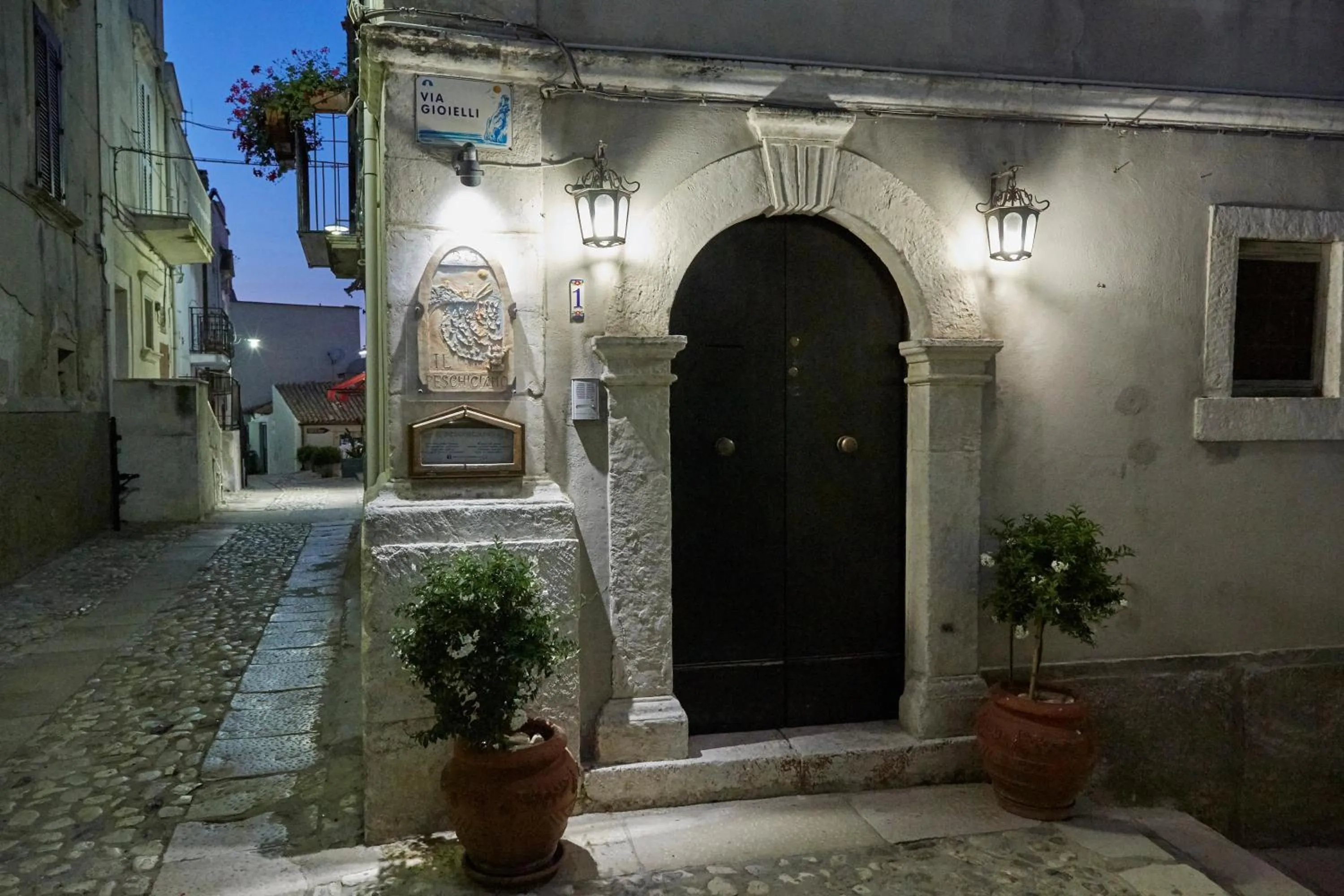 Facade/entrance in Il Peschiciano