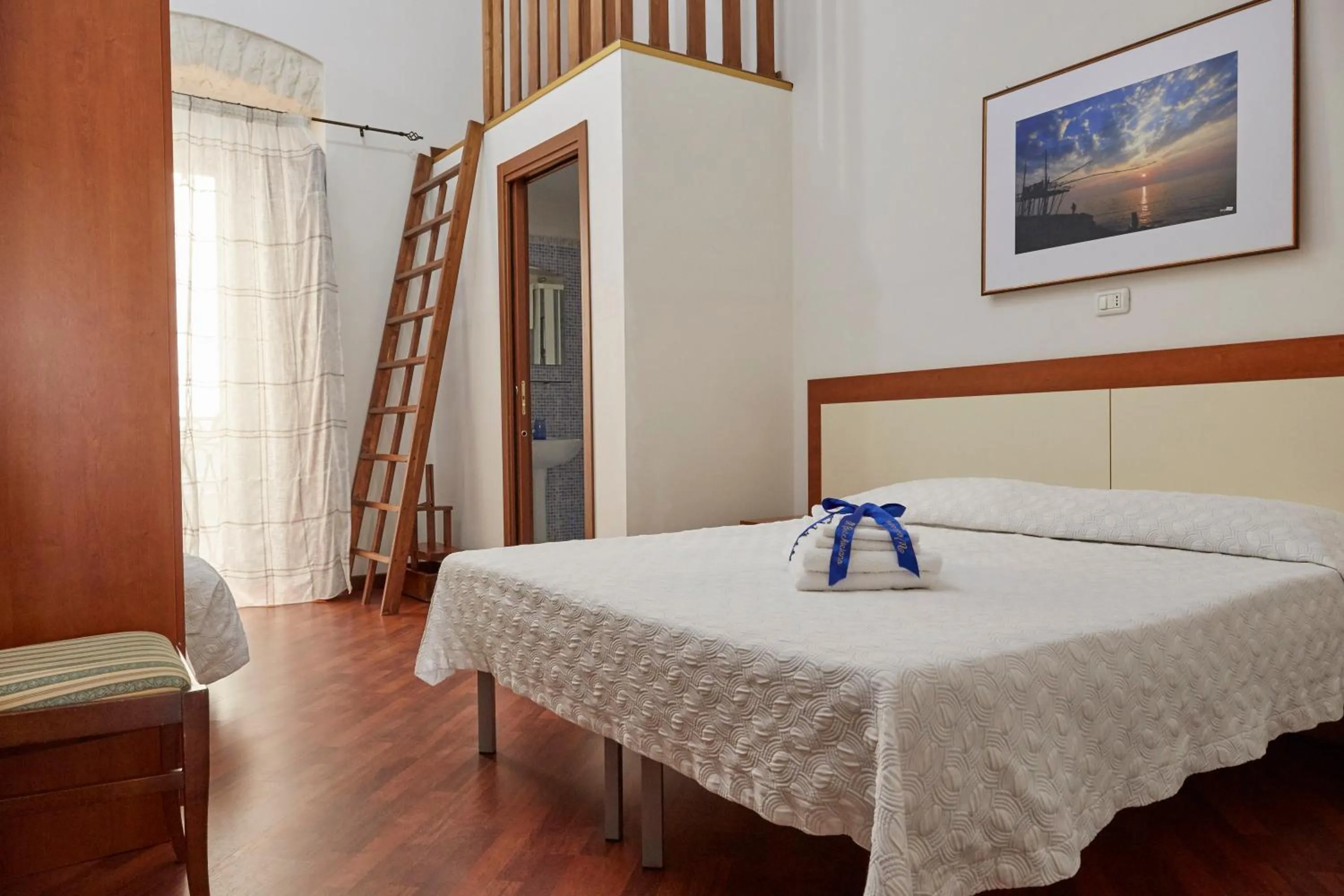 Bathroom, Bed in Il Peschiciano