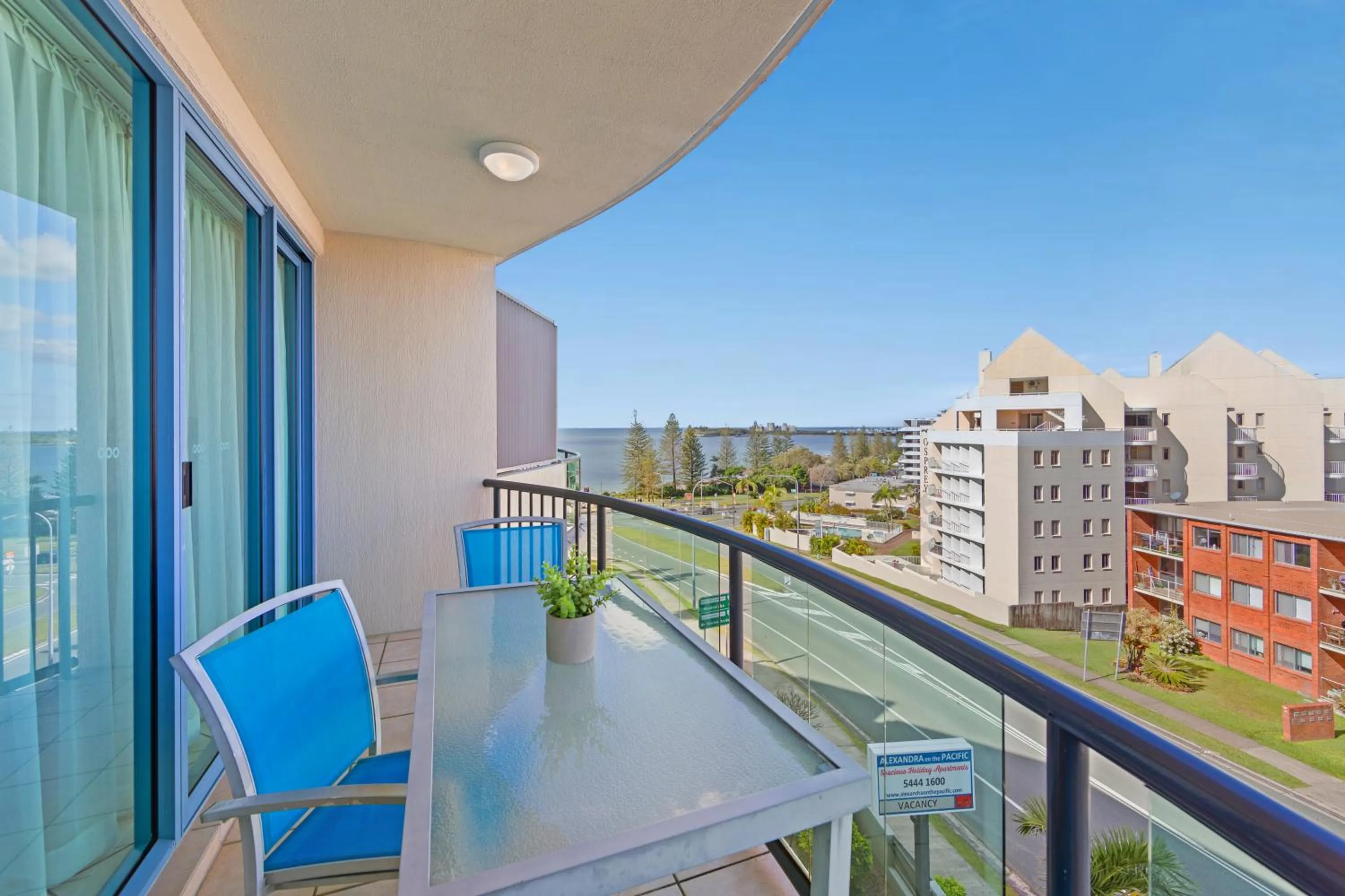 View (from property/room) in Alexandra on the Pacific