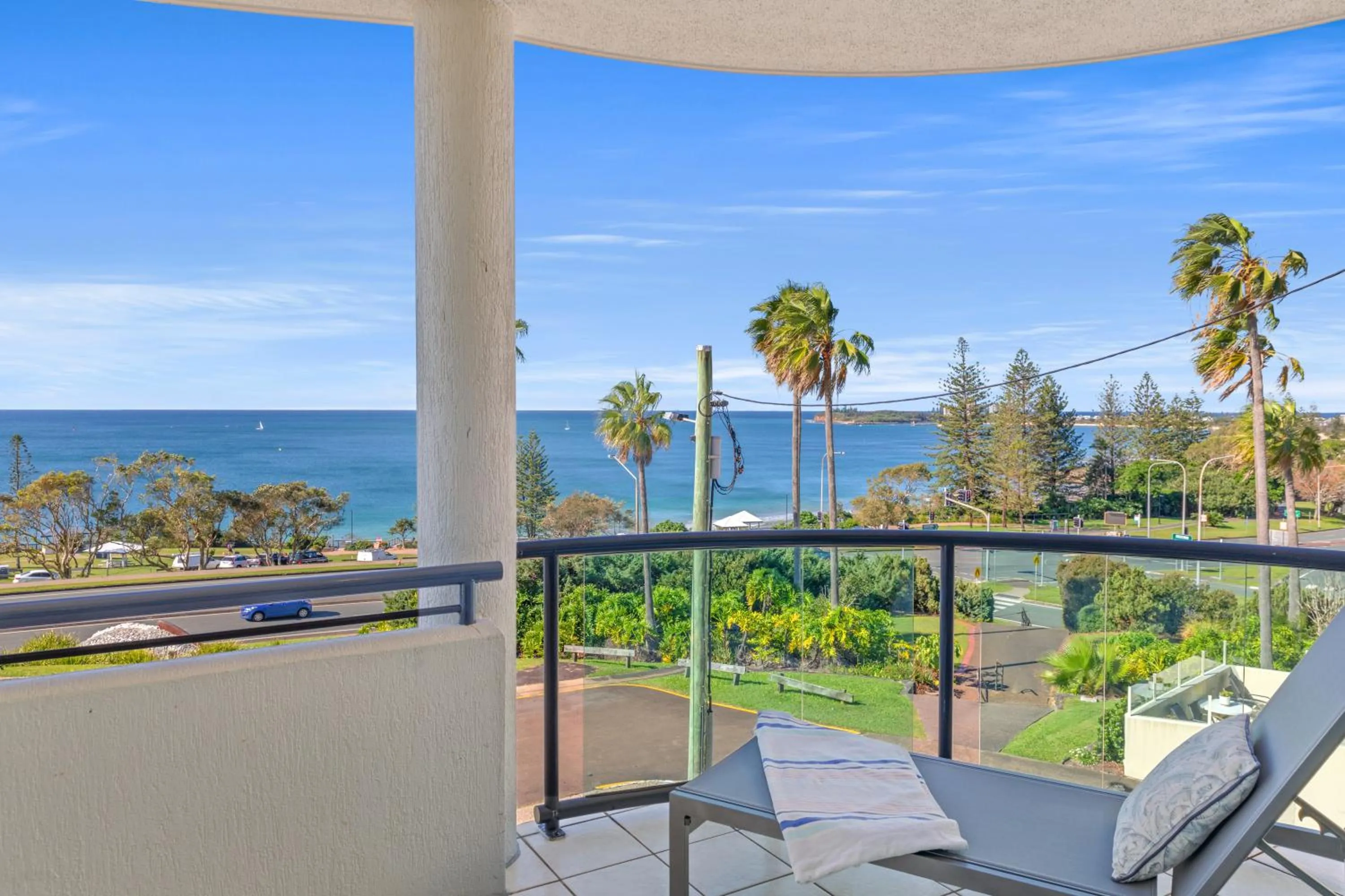 View (from property/room) in Alexandra on the Pacific