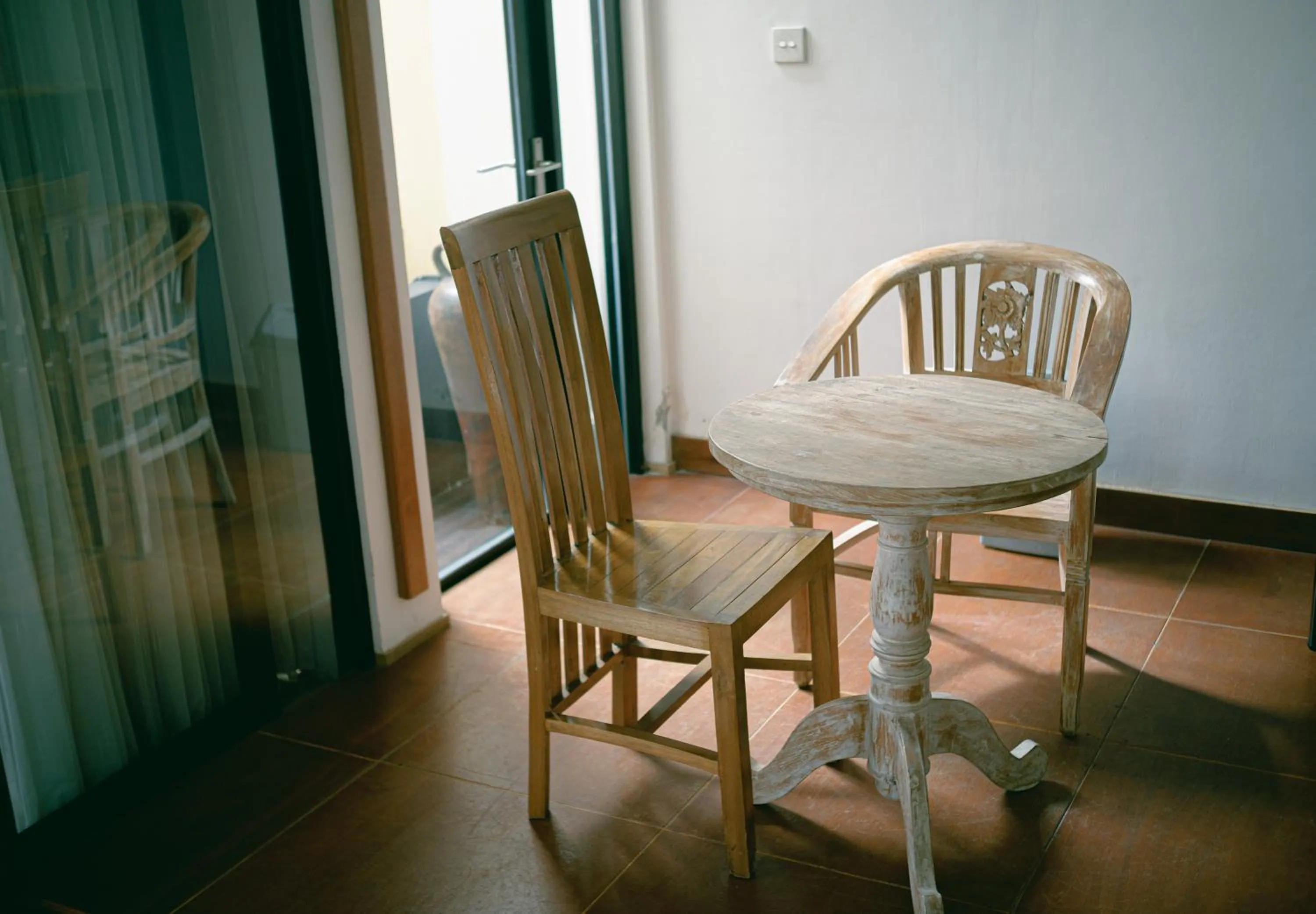 Seating area in Muaya Villa
