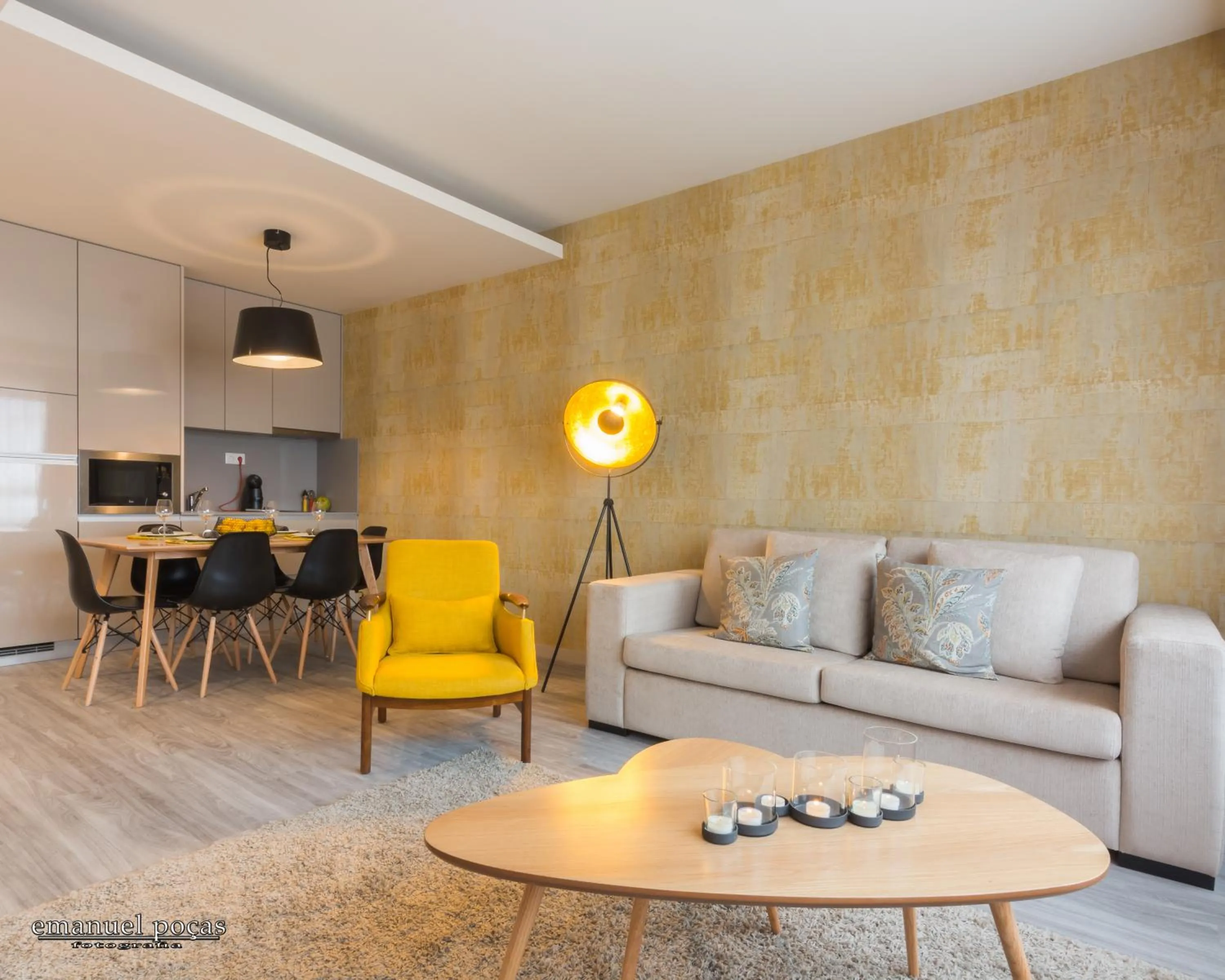 Living room in Passos Manuel by Innapartments