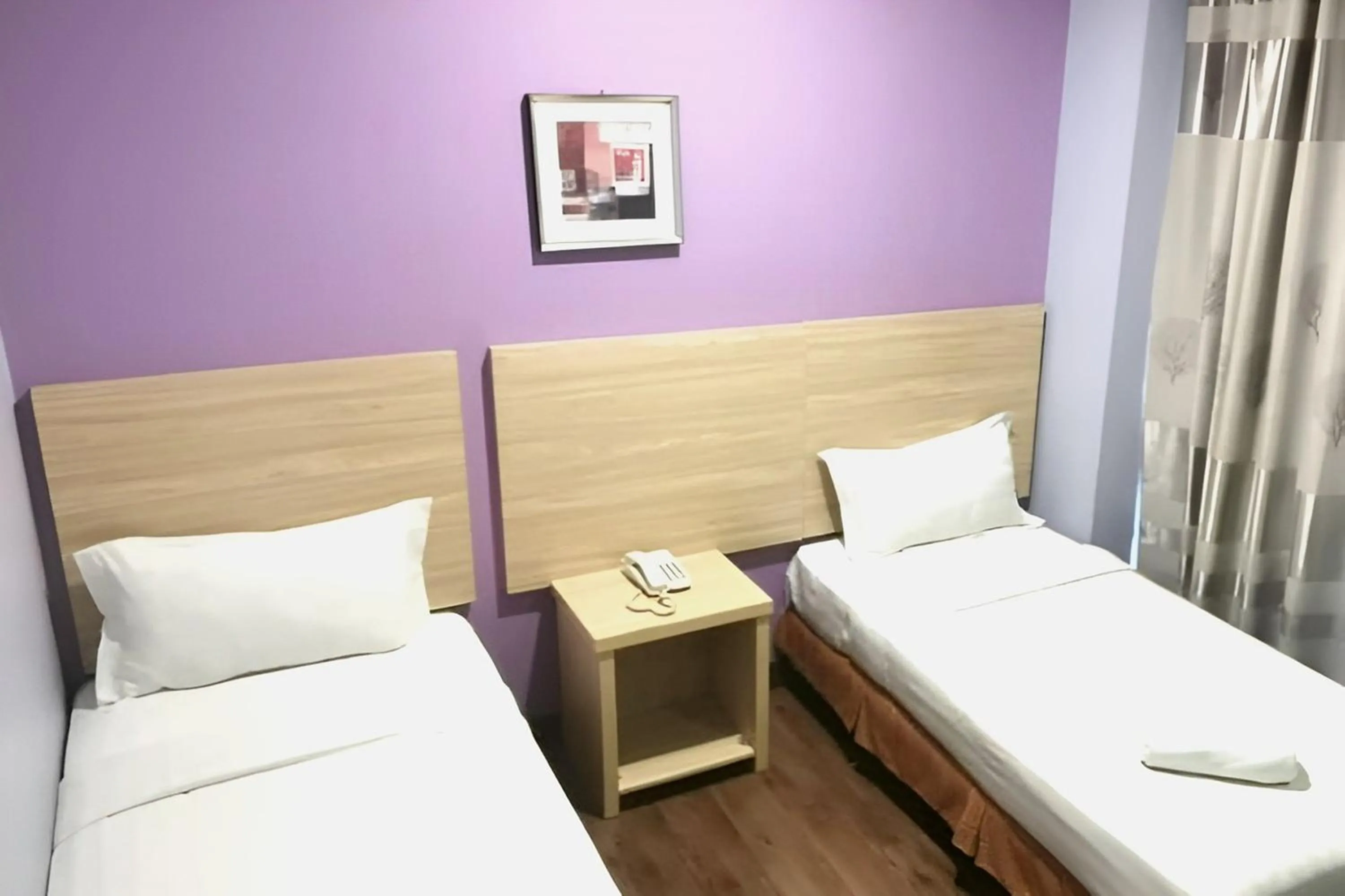 Bed in YP Boutique Hotel, Paradigm Mall Petaling Jaya