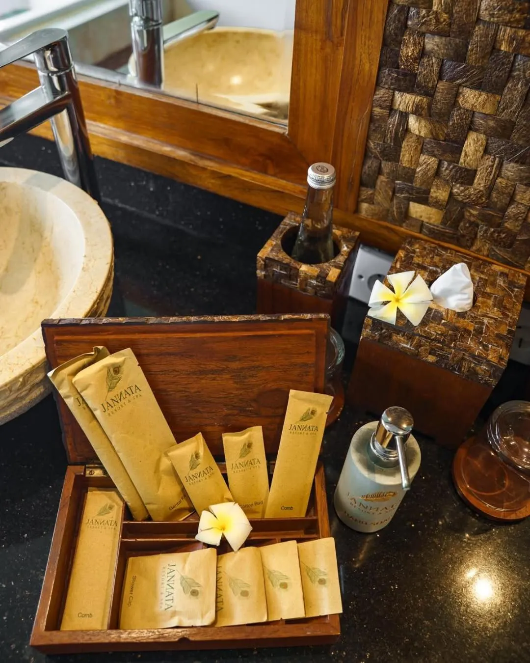 Bathroom in Jannata Resort and Spa