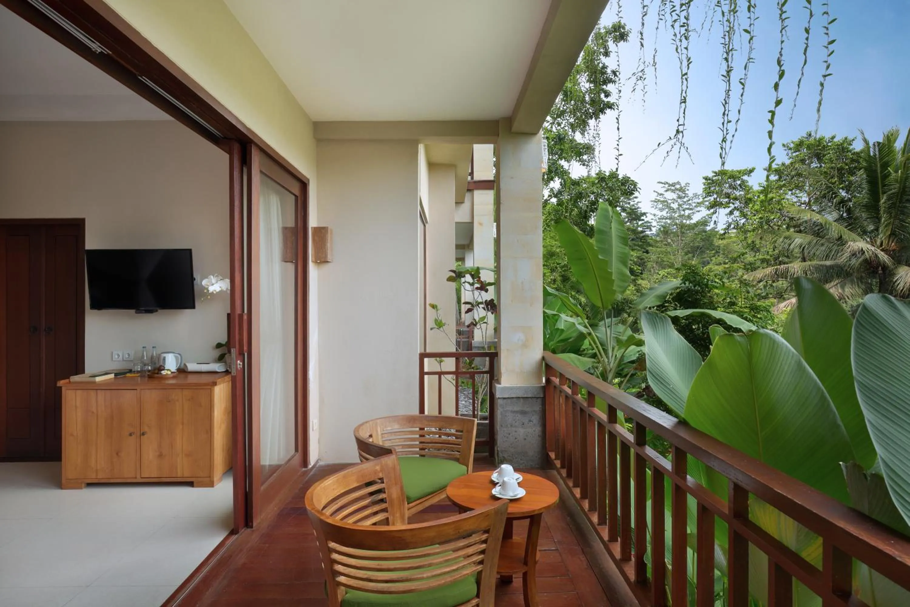 Balcony/Terrace in Jannata Resort and Spa