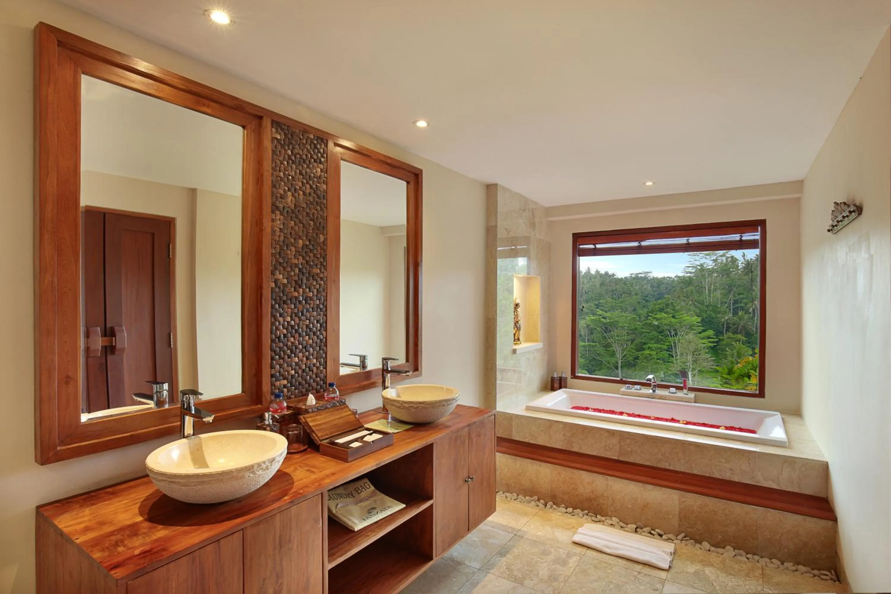 Bathroom in Jannata Resort and Spa