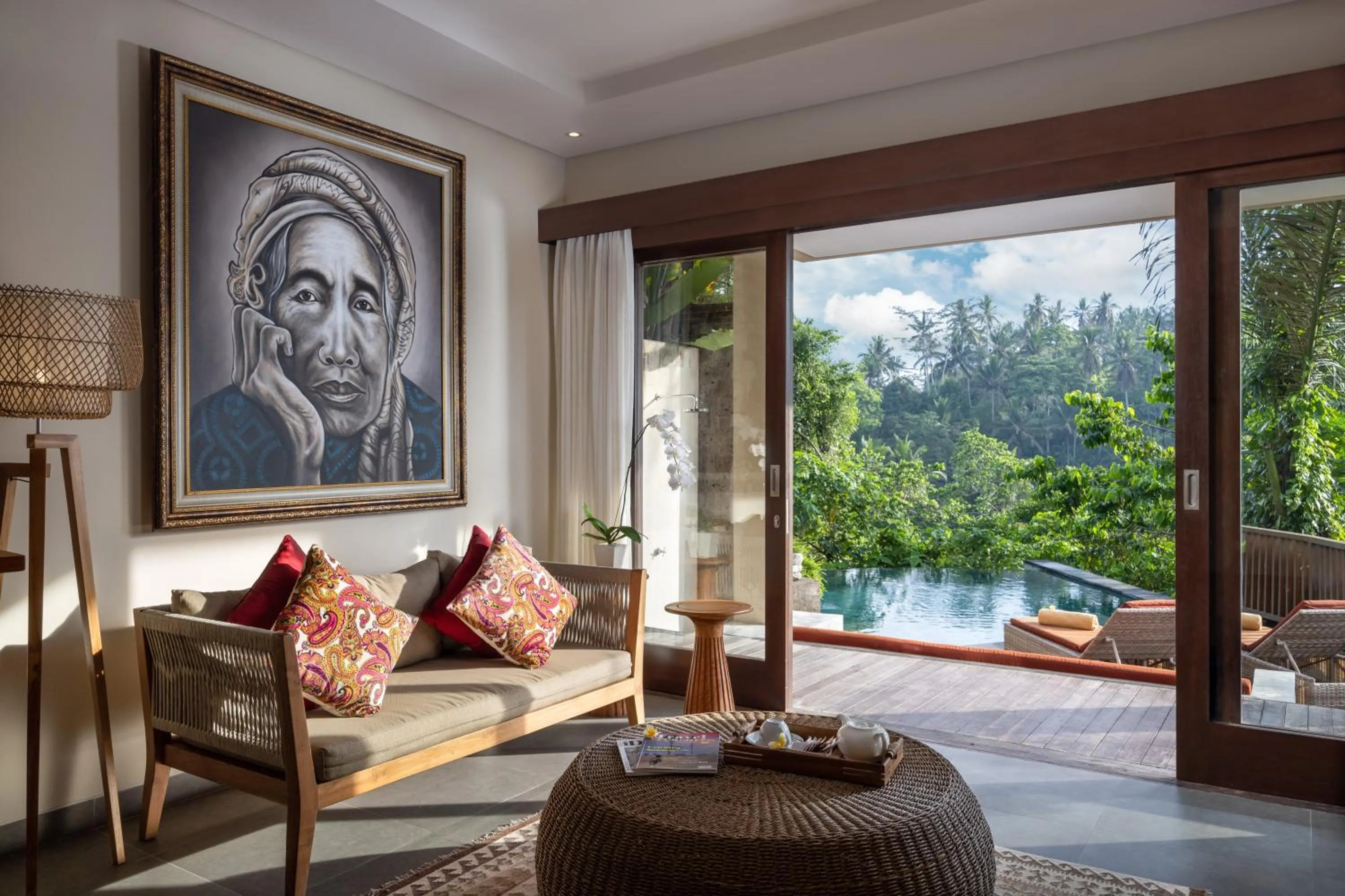 Natural landscape in Jannata Resort and Spa