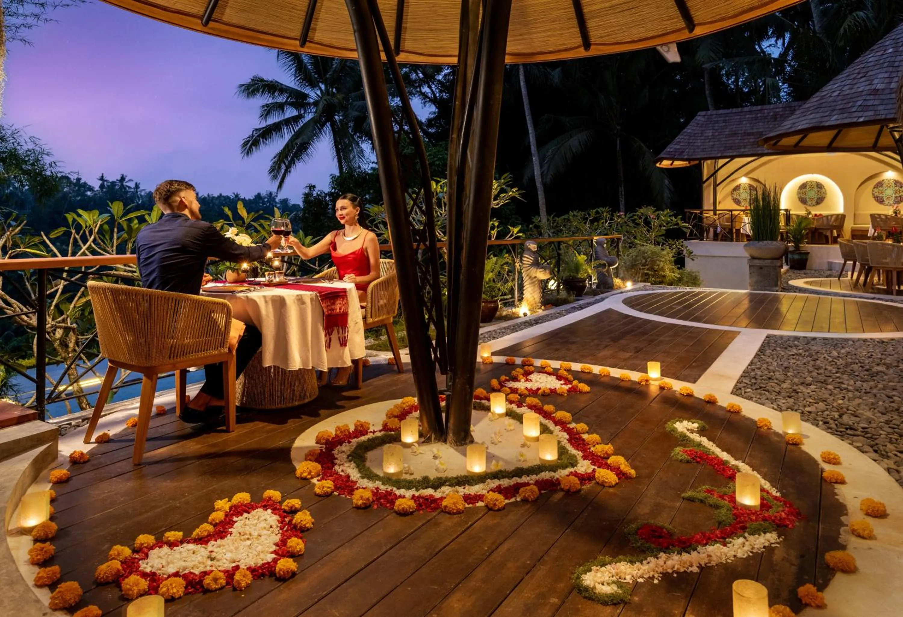 Restaurant/places to eat in Jannata Resort and Spa