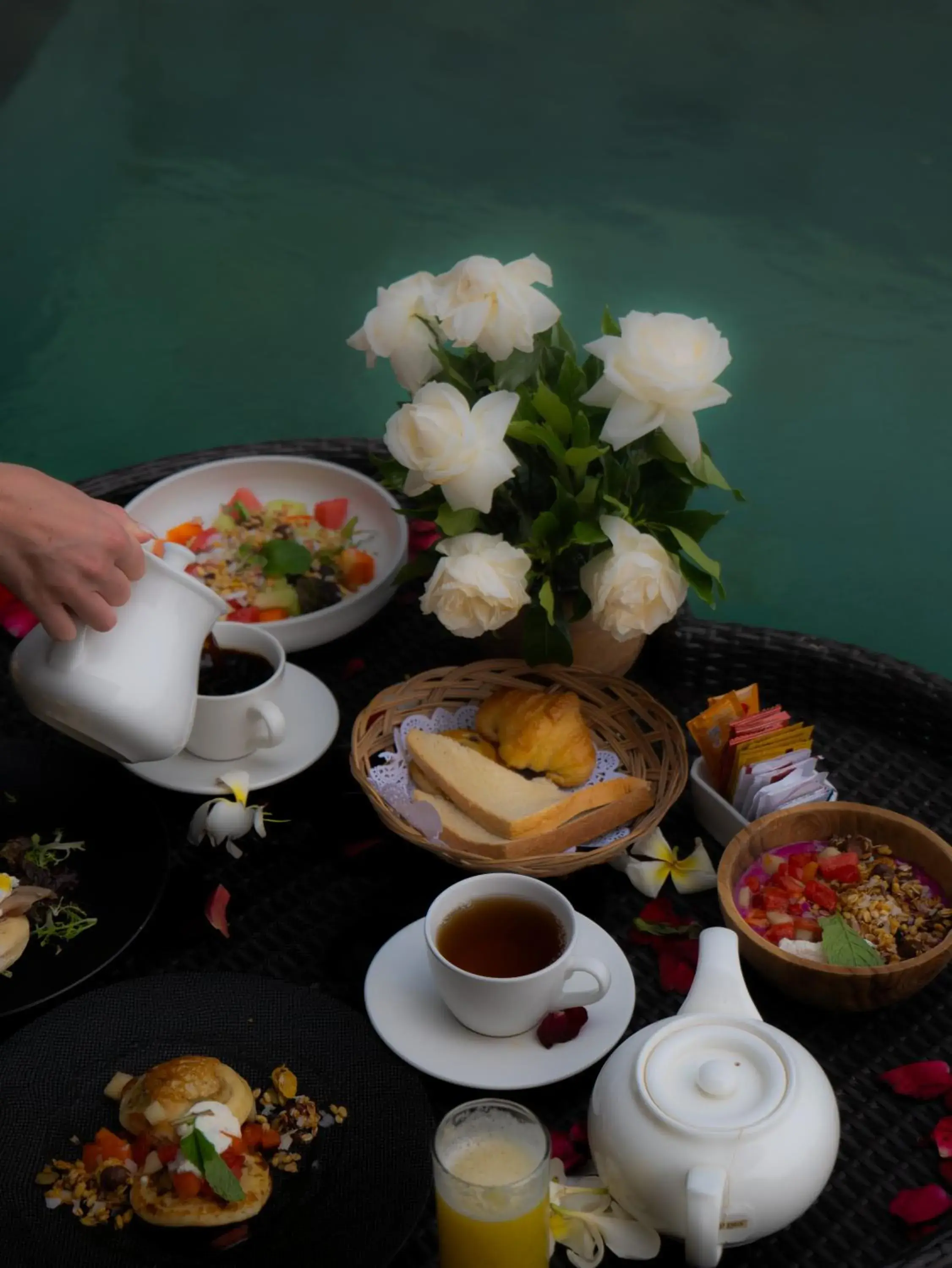Breakfast in Jannata Resort and Spa Breakfast in Jannata Resort and Spa