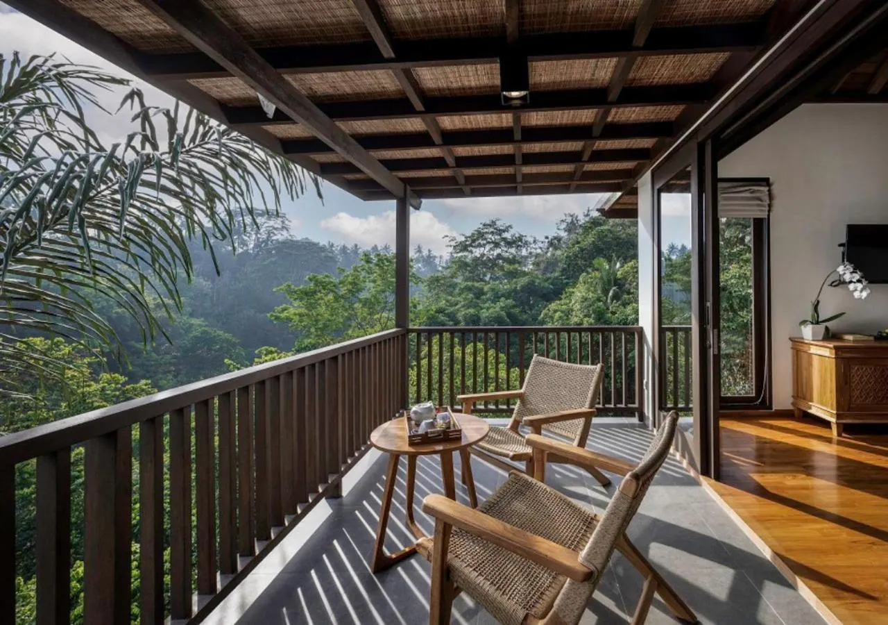 Balcony/Terrace in Jannata Resort and Spa