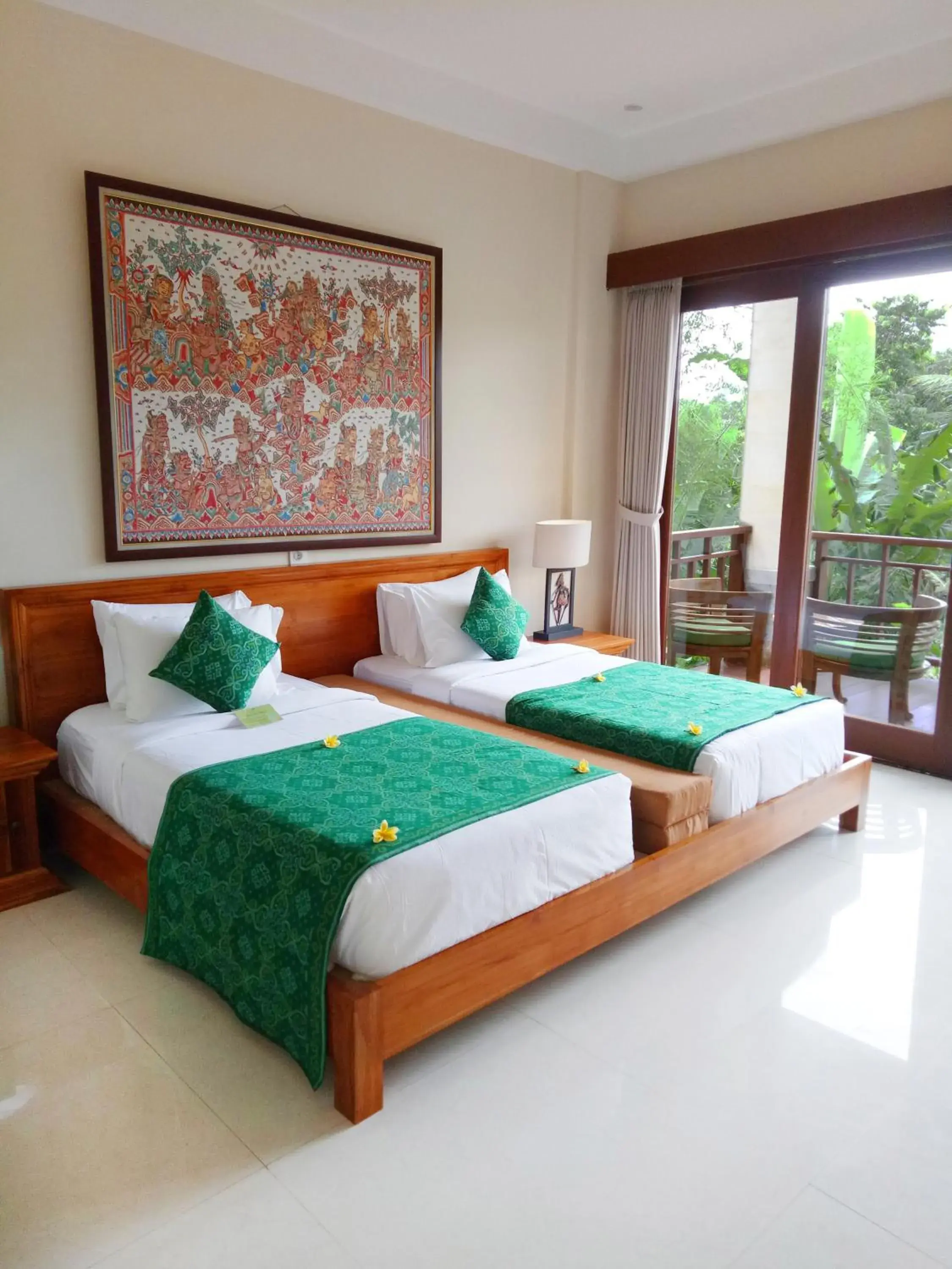 Bed in Jannata Resort and Spa Bed in Jannata Resort and Spa