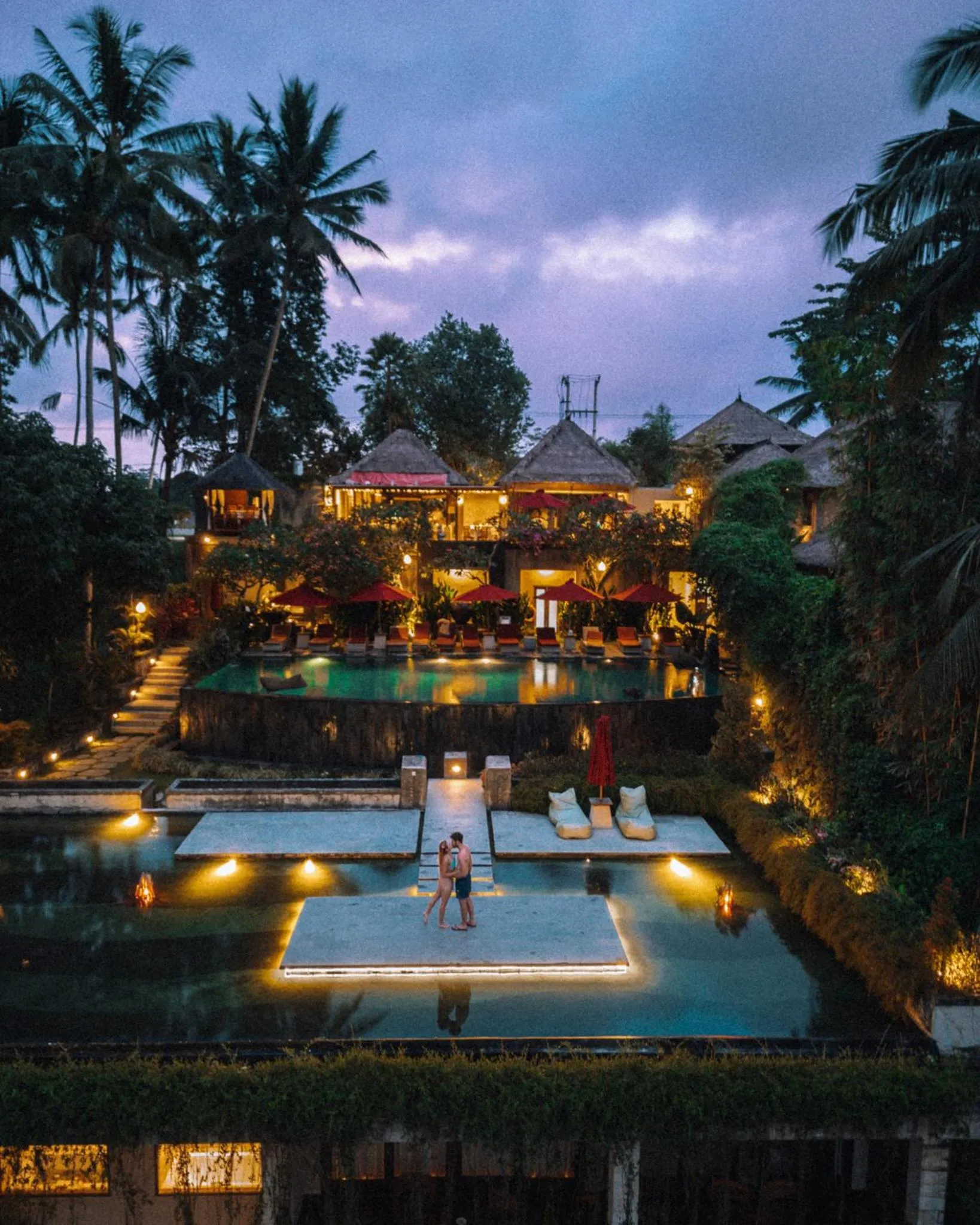 Swimming pool in Jannata Resort and Spa