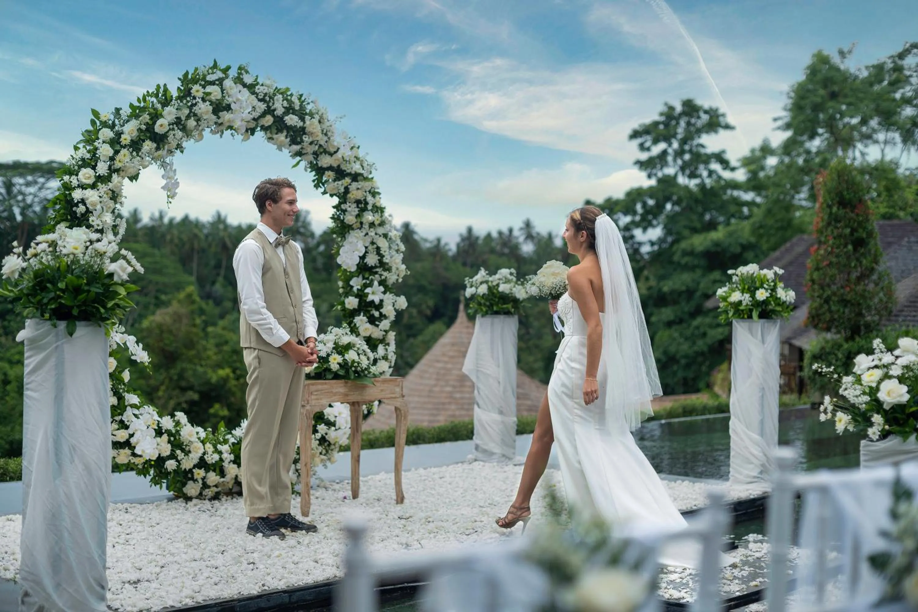 wedding in Jannata Resort and Spa