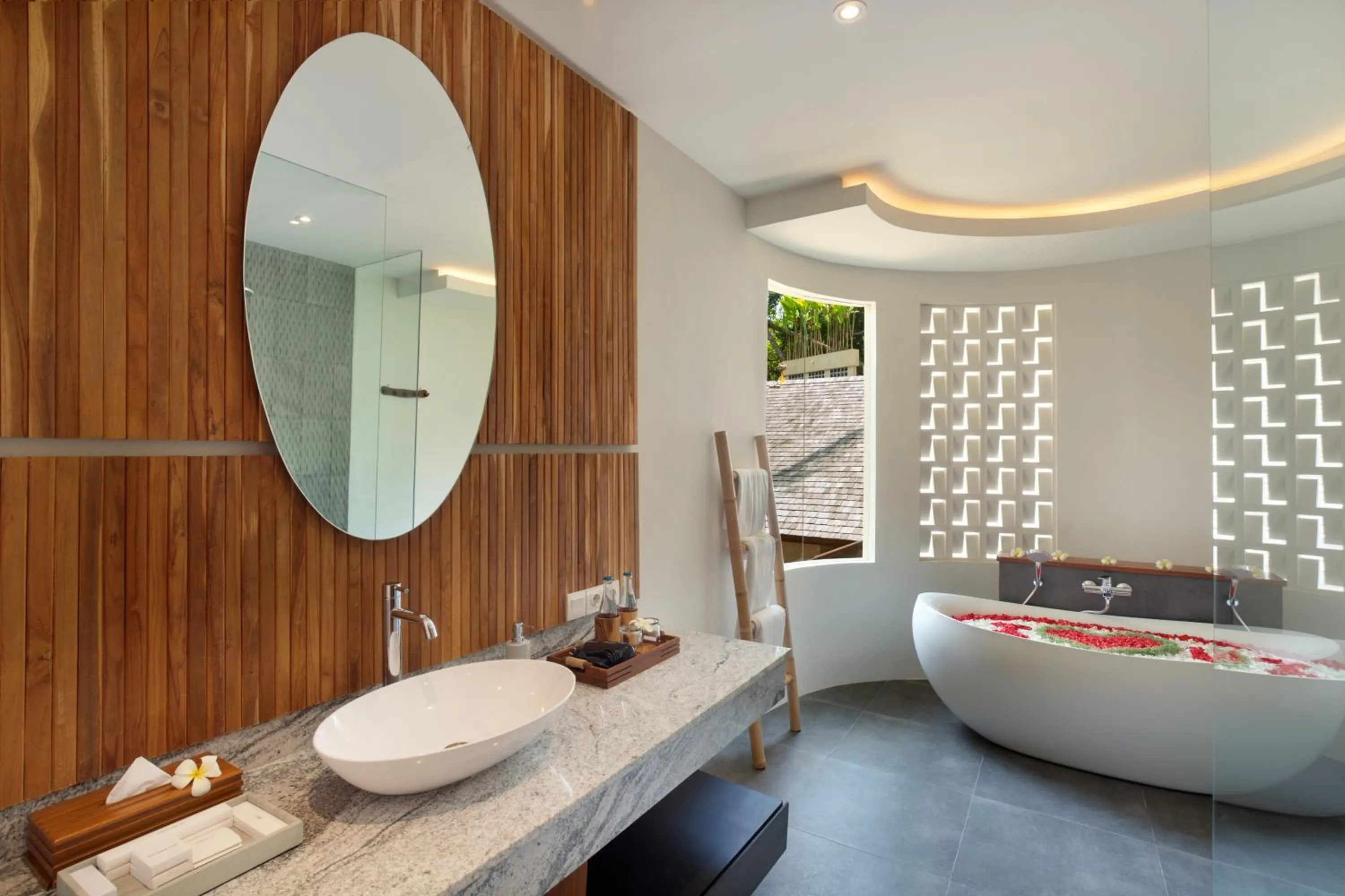 Bathroom in Jannata Resort and Spa