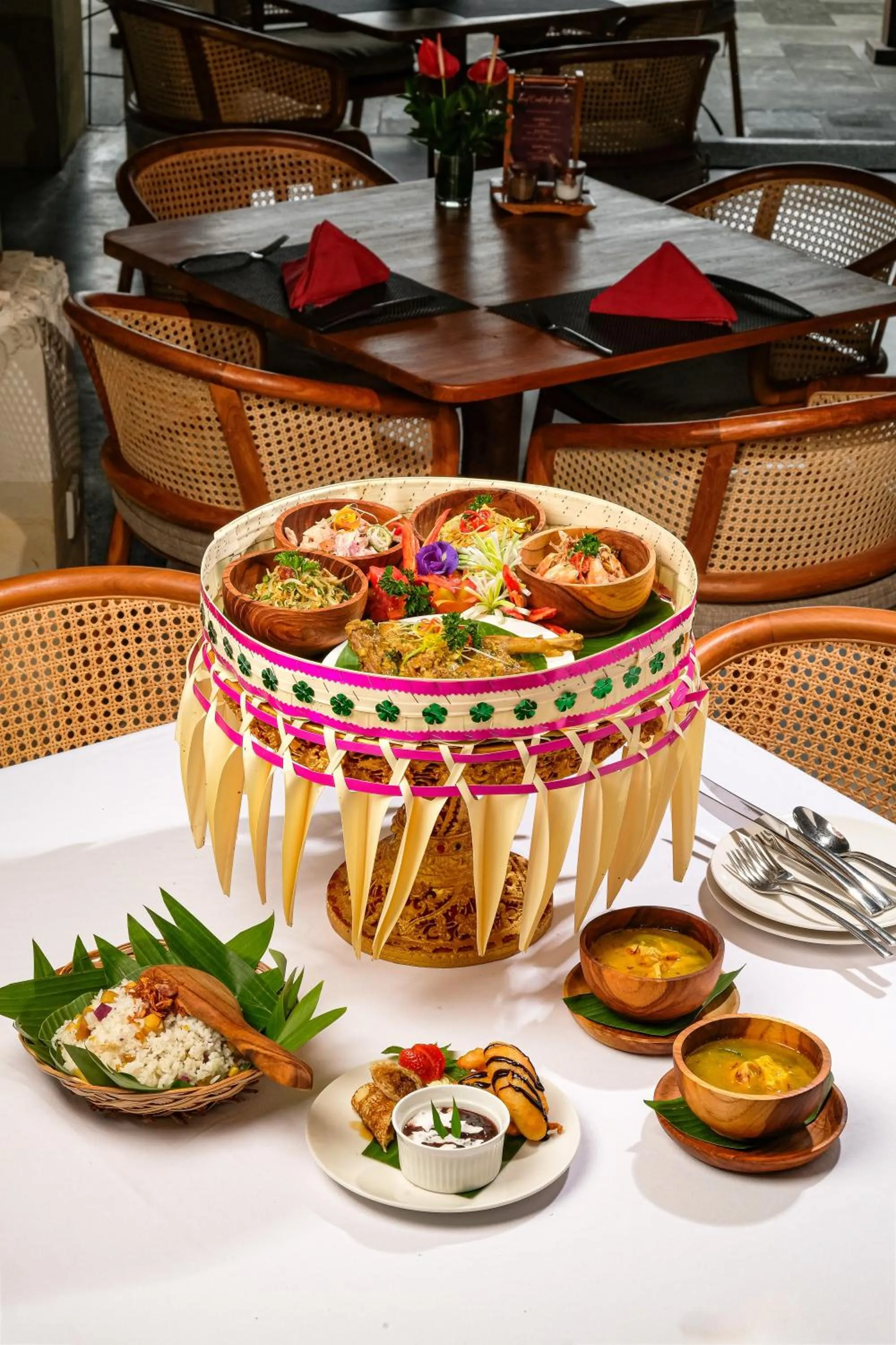 Food in Jannata Resort and Spa