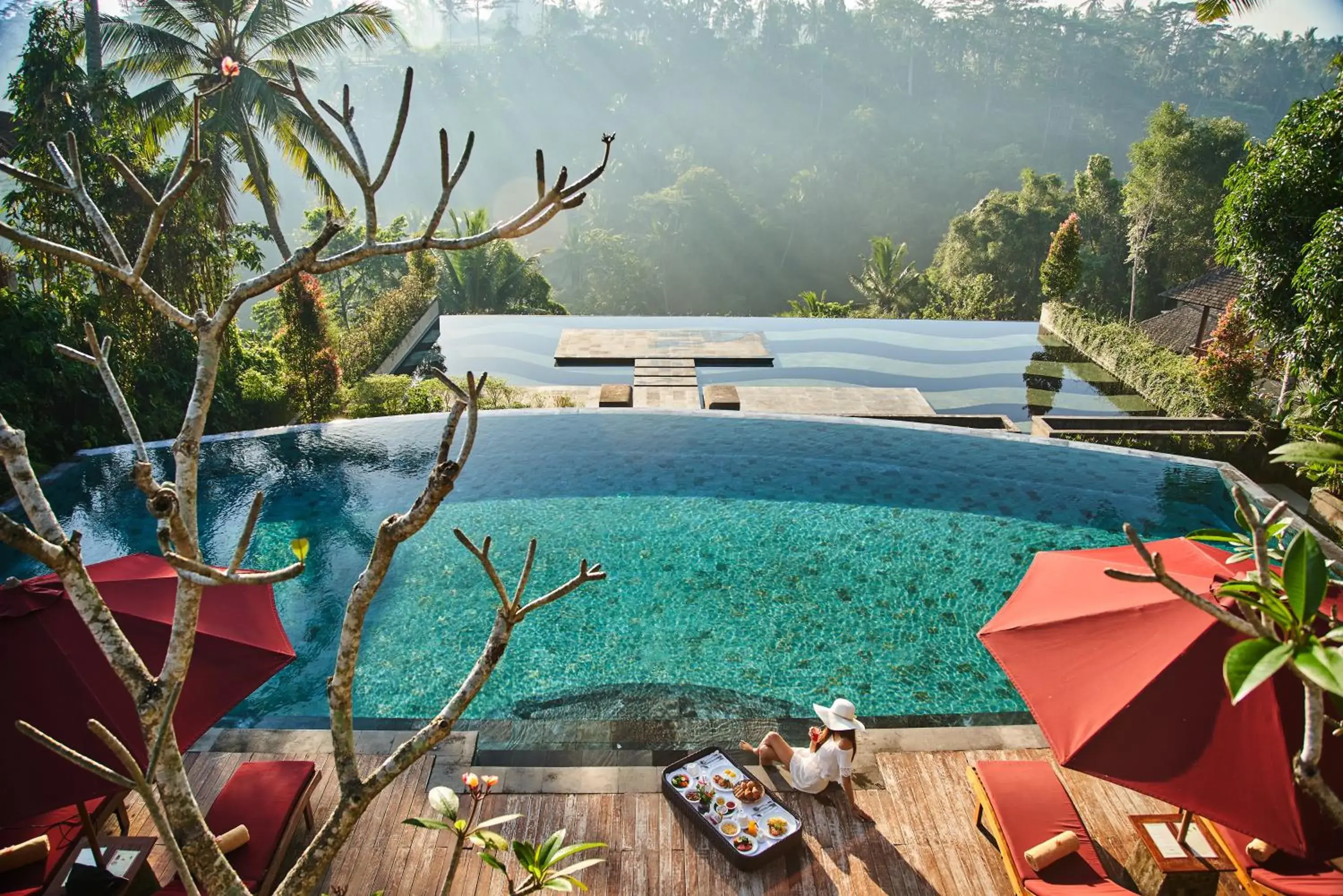 Continental breakfast in Jannata Resort and Spa Continental breakfast in Jannata Resort and Spa