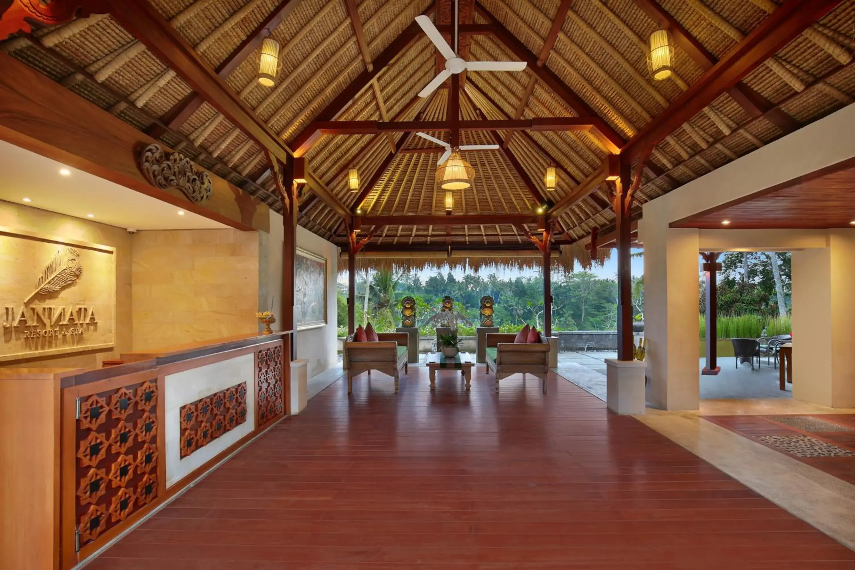 Lobby or reception in Jannata Resort and Spa Lobby or reception in Jannata Resort and Spa