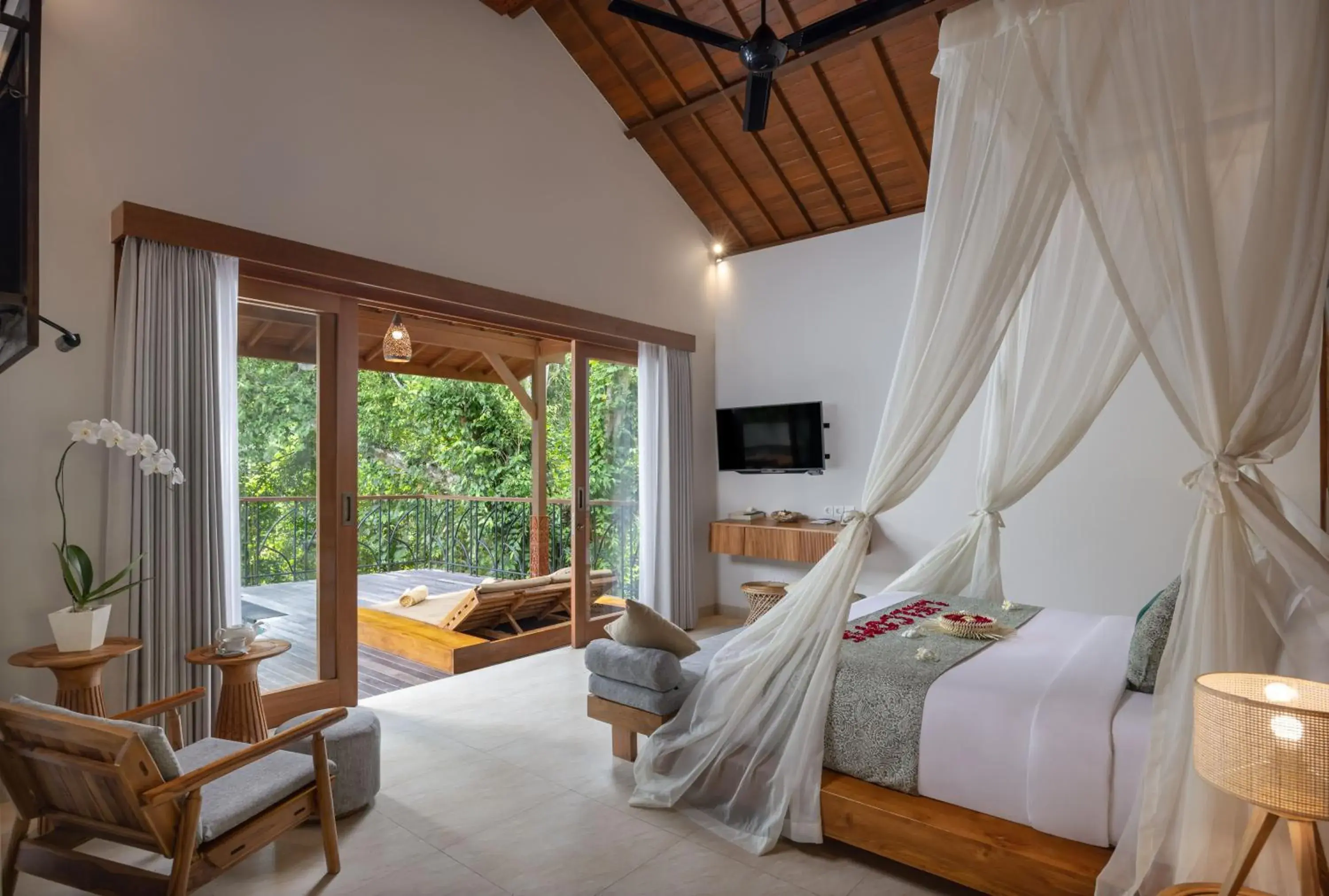 Property building, Bed in Jannata Resort and Spa Property building, Bed in Jannata Resort and Spa