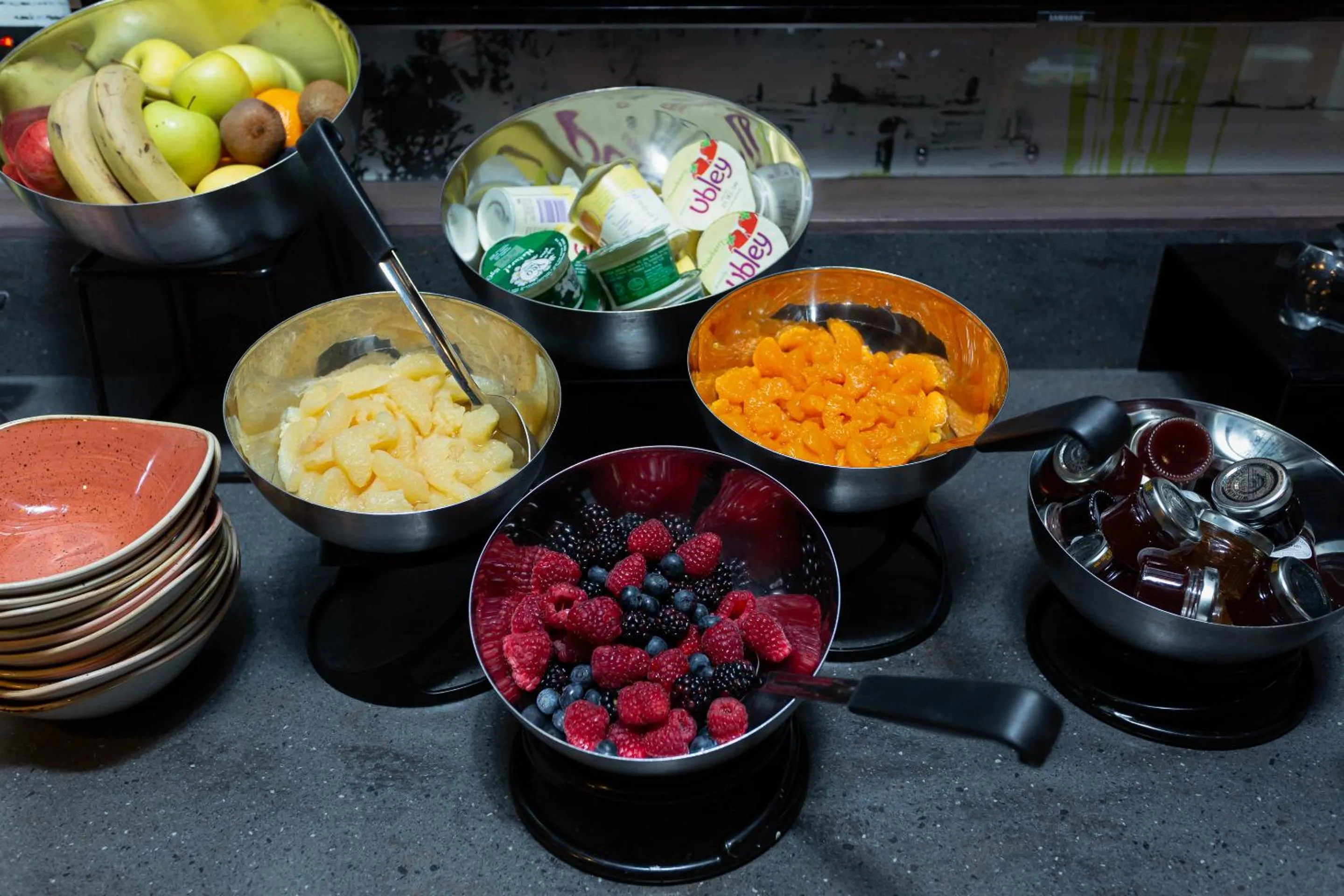 Buffet breakfast in KM Hotel