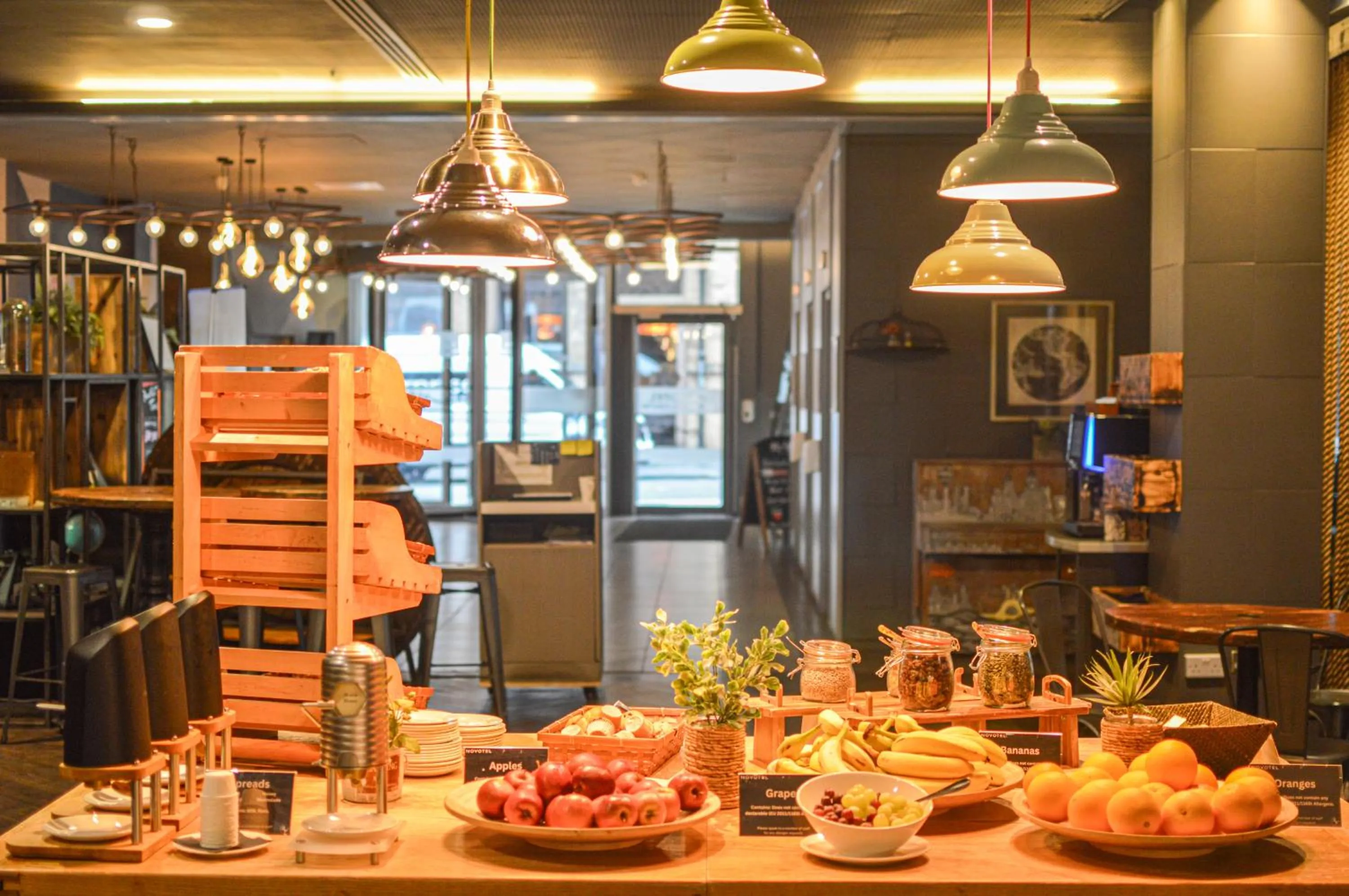 Buffet breakfast in Novotel Liverpool Centre