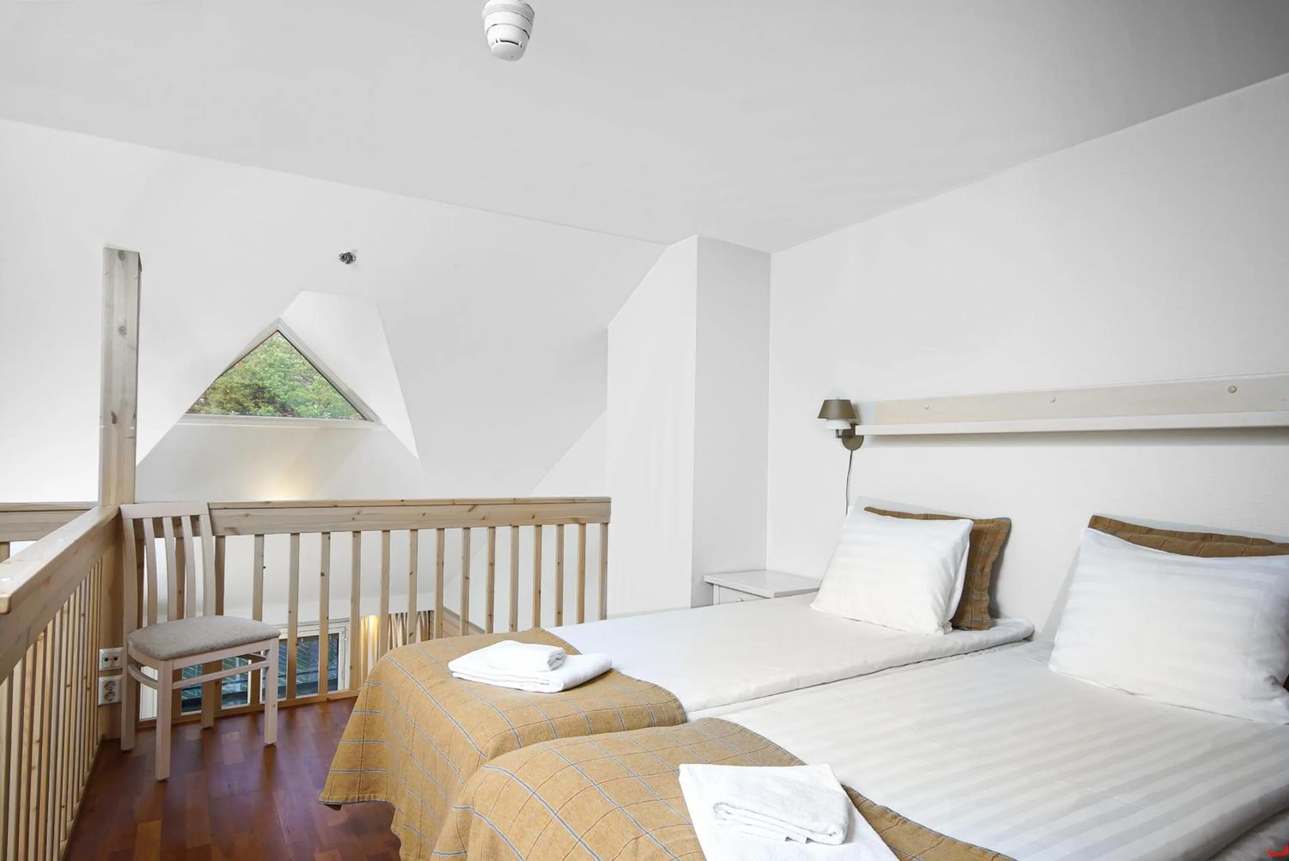 Bed in Hotel K5 Levi and K5 Villas